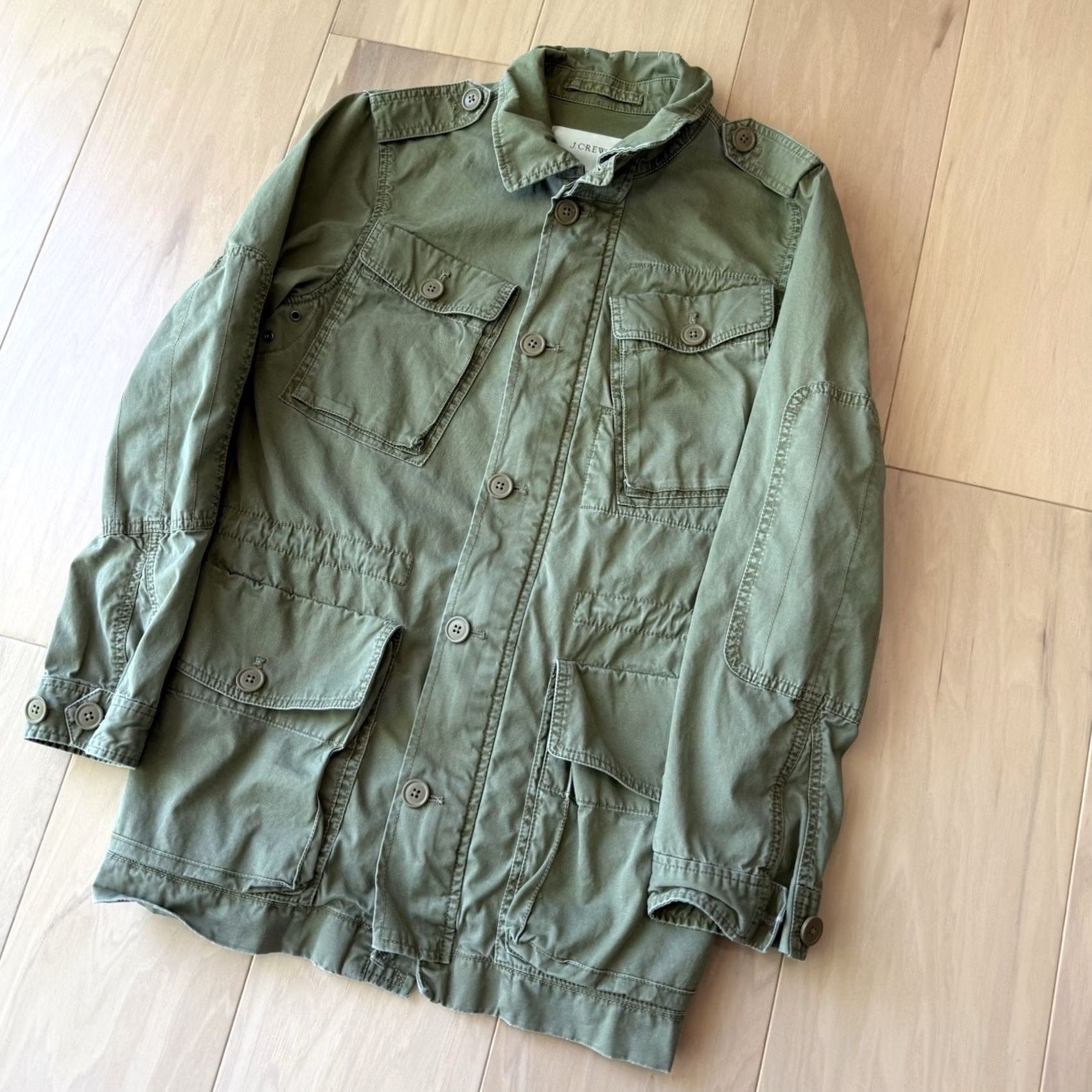 J.Crew J.CREW Military Jacket Women's S Green M65 107 Field New York Outerwear Military Jacket Womens Small Green M65 107 Field New York Outerwear Size S / US 4 / IT 40 - 8 Thumbnail