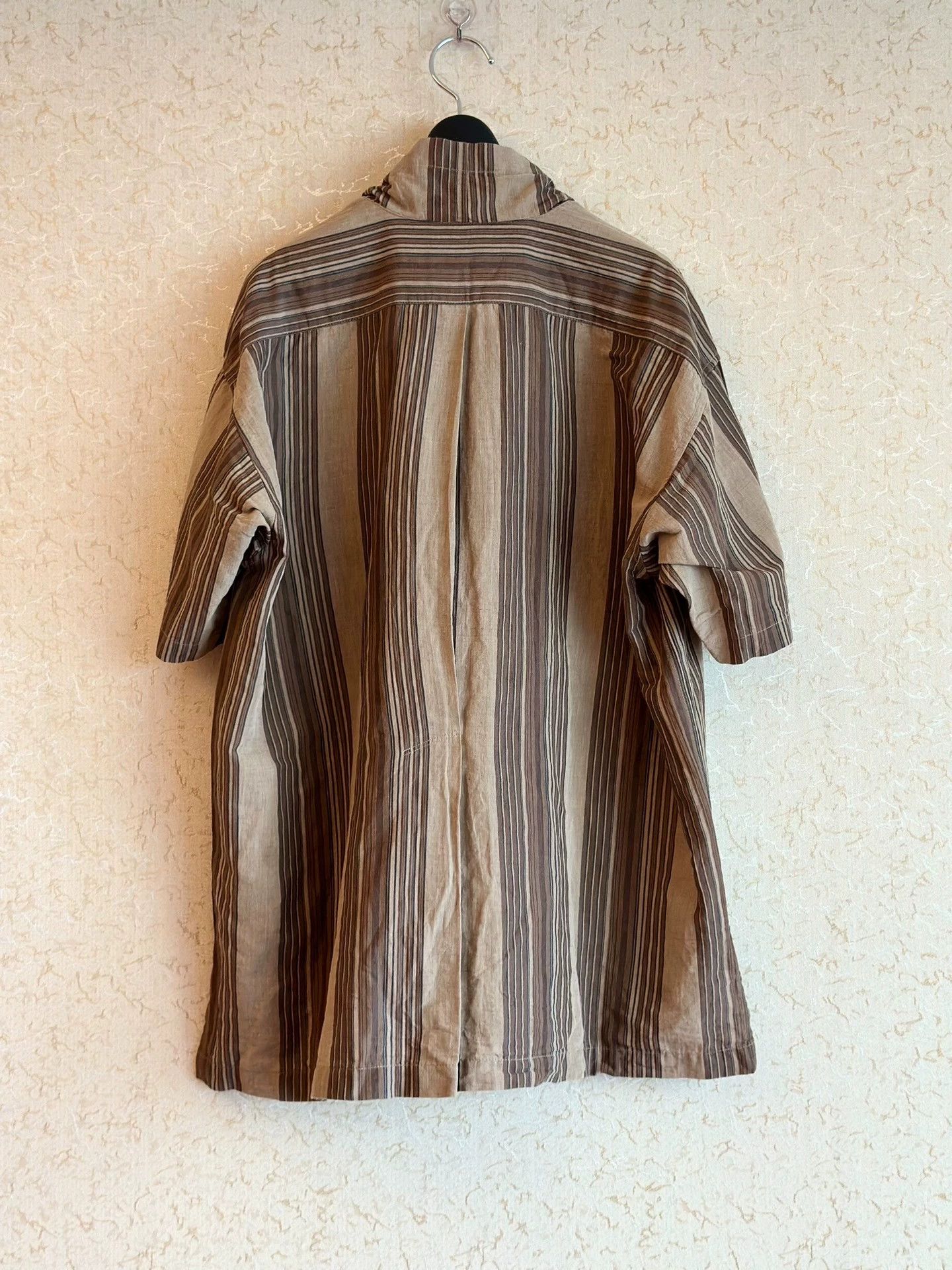 Issey Miyake Issey Miyake M 80s Cotton Linen Utility Pocket Collar Shirt Size US M / EU 48-50 / 2 - 3 Thumbnail