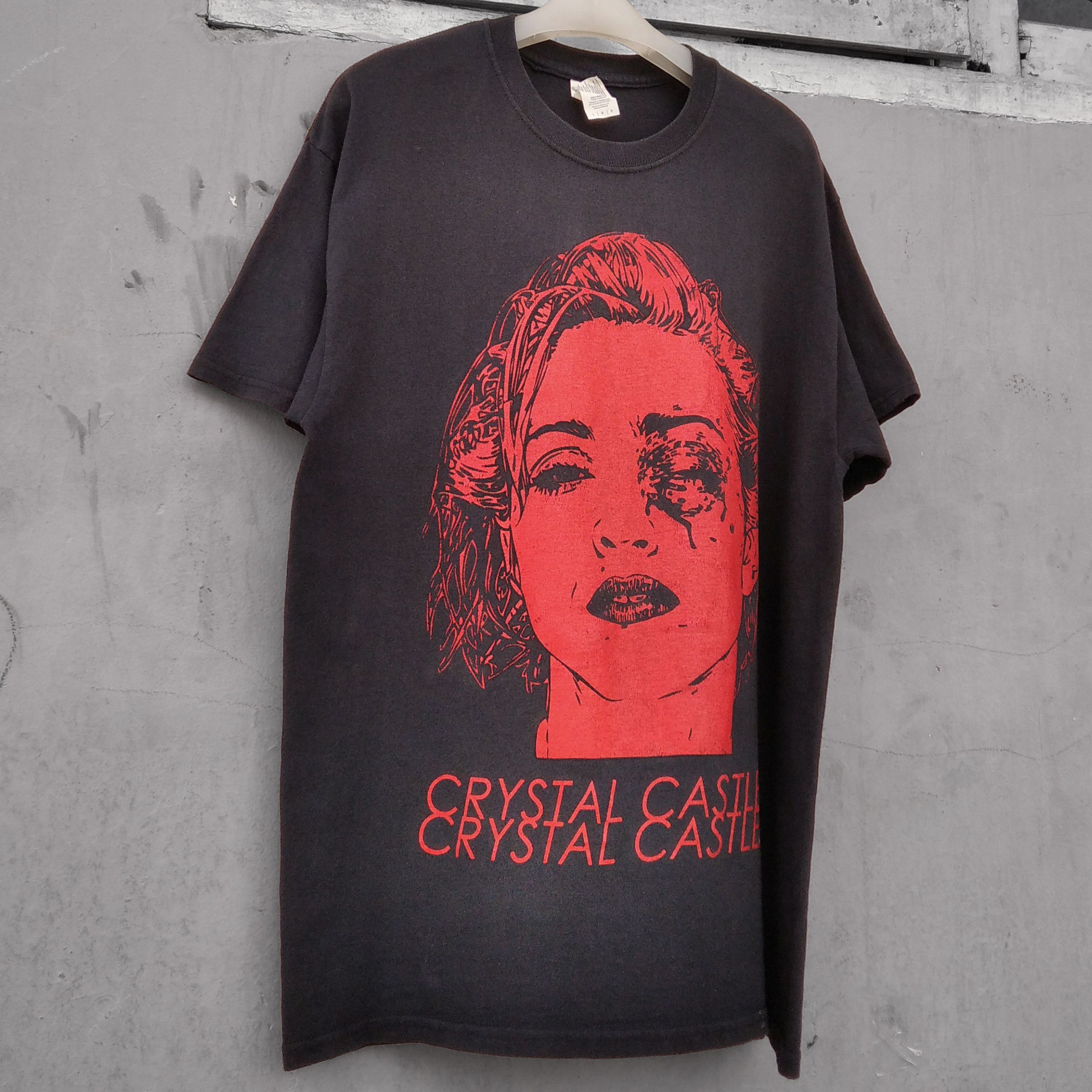 Band Tees 2007 Crystal Castles Crimewave Vintage Shirt | Grailed