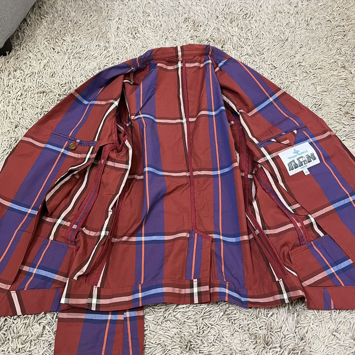Vivienne Westwood Vivienne Westwood MAN London Plaid Blazer Size M / US 6-8 / IT 42-44 - 13 Thumbnail