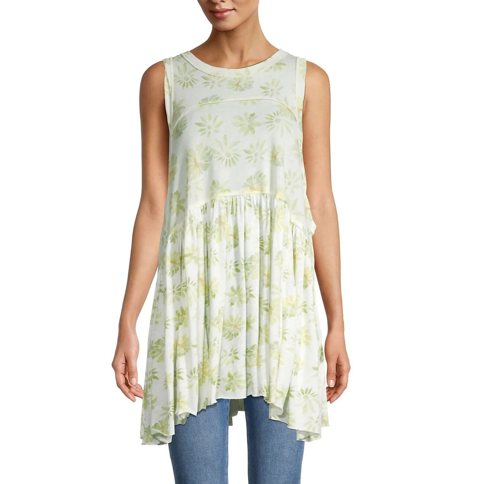Free People Free People Madison Y2K Tunic XS natural OB1288384 Size XS / US 0-2 / IT 36-38 - 1 Thumbnail