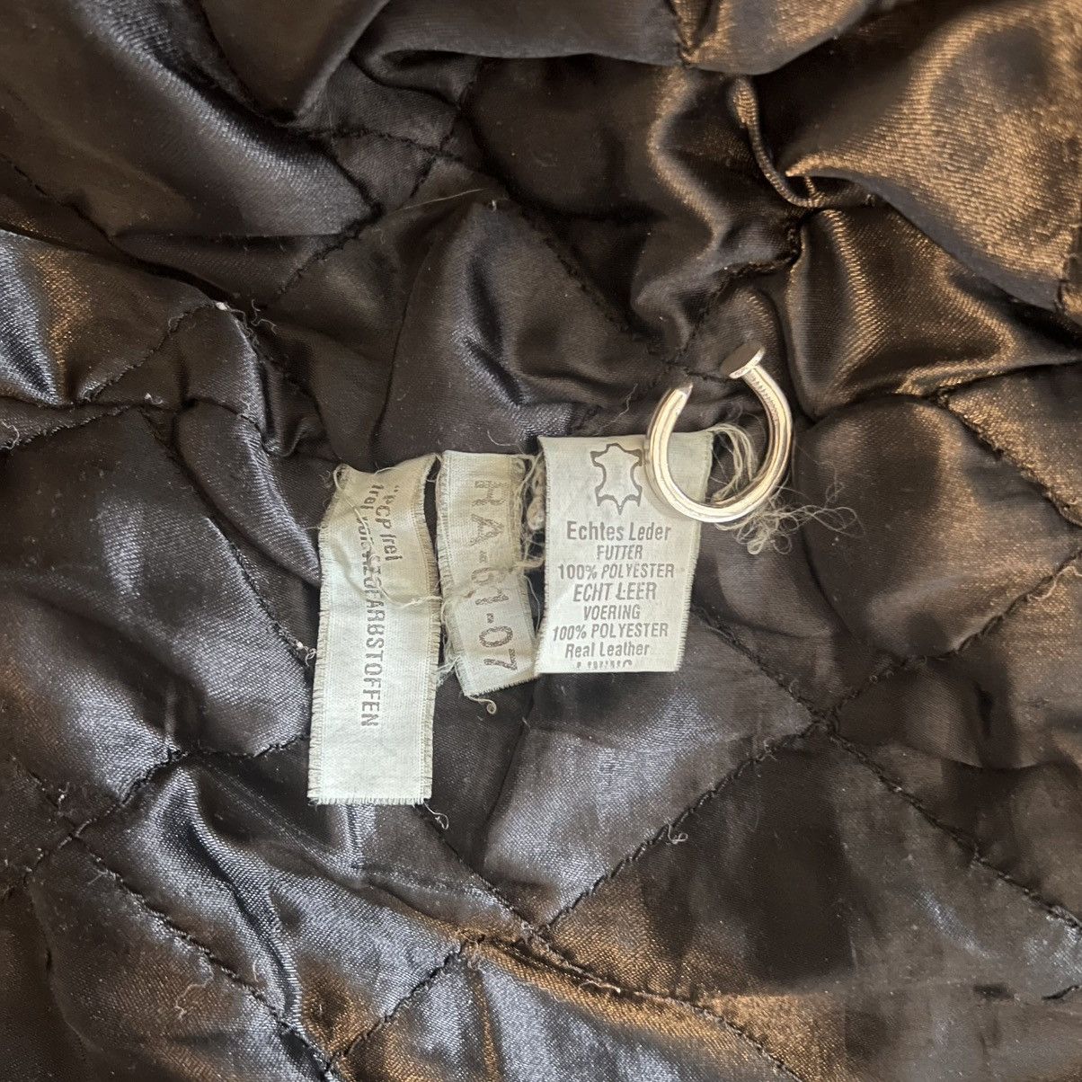 Leather × Vintage Vintage Real leather biker jacket Size US M / EU 48-50 / 2 - 6 Thumbnail