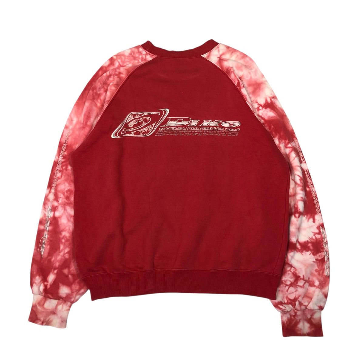 Japanese Brand 📌Vintage Hawaii Piko Acid Wash Design Long Sleeve Size US L / EU 52-54 / 3 - 2 Thumbnail