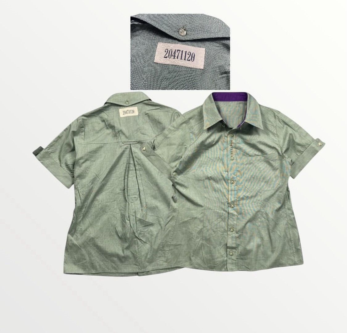 20471120 × Japanese Brand Vintage 2047112 Shirt Rare Design Size US S / EU 44-46 / 1 - 7 Thumbnail