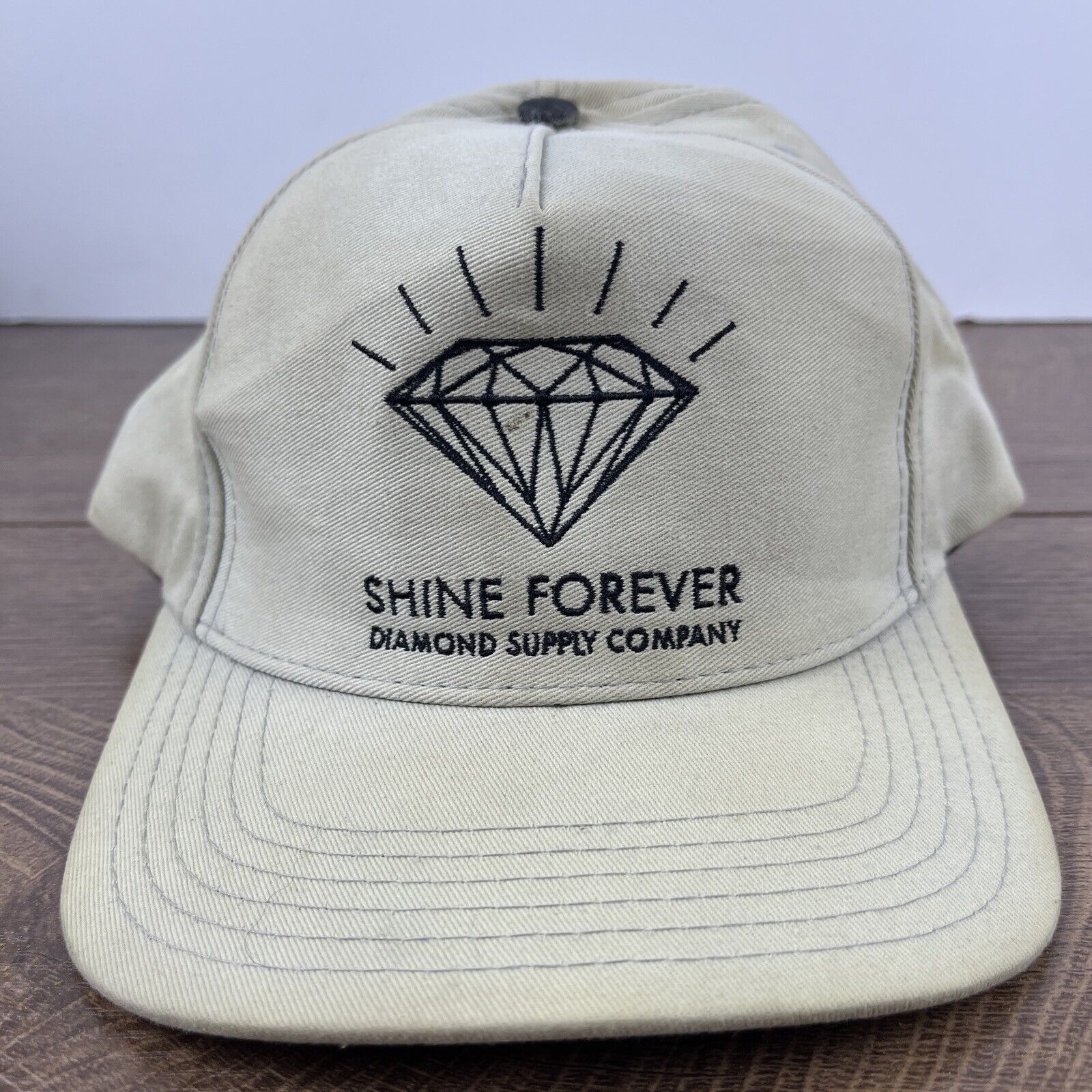 Other Shine Forever Hat Shine Diamond Tan Hat Adjustable Snapback Size ONE SIZE - 3 Thumbnail