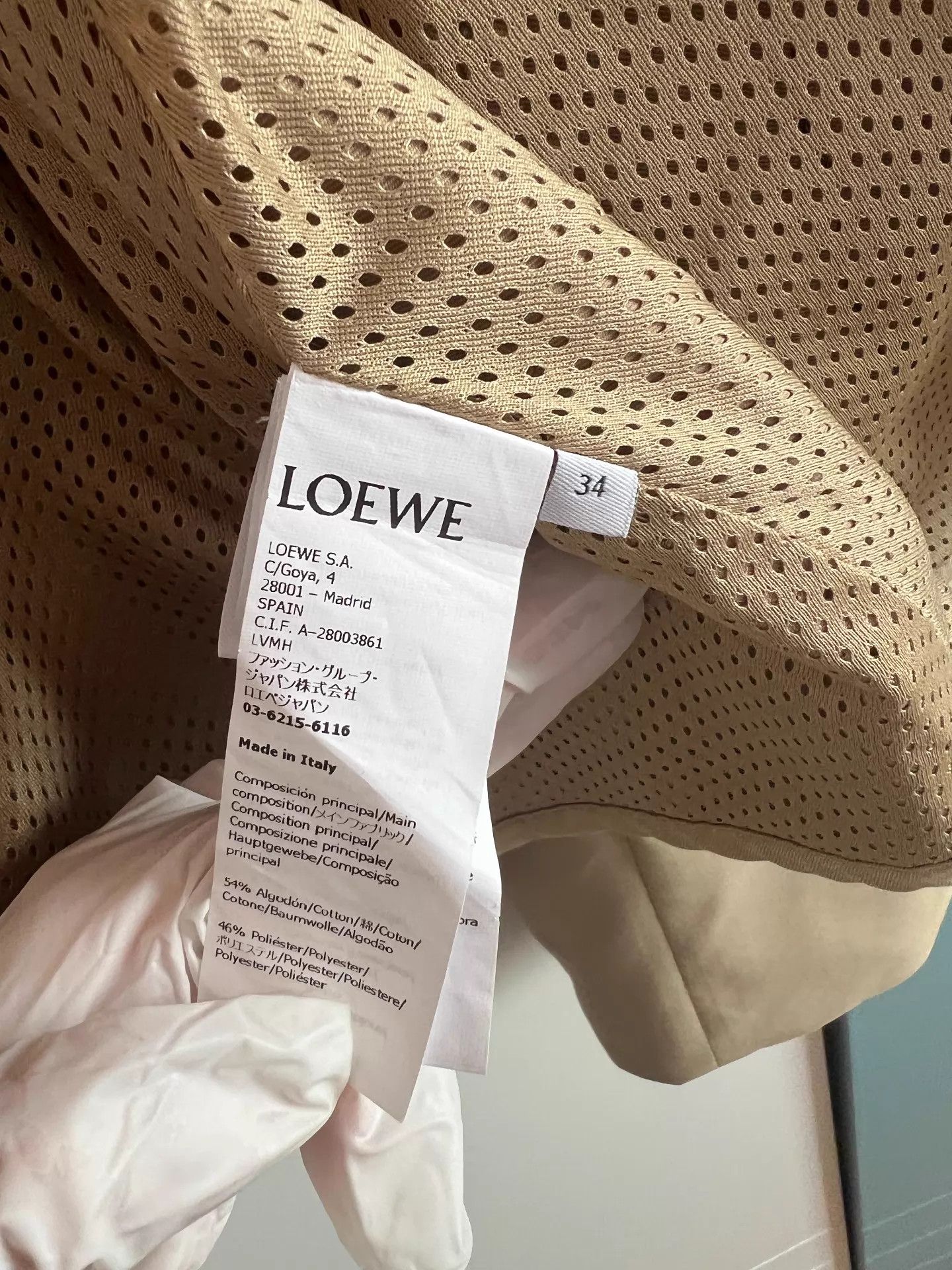 Loewe LOEWE Authentic Jacket 34 Size XXS / US 00 / IT 34 - 4 Thumbnail