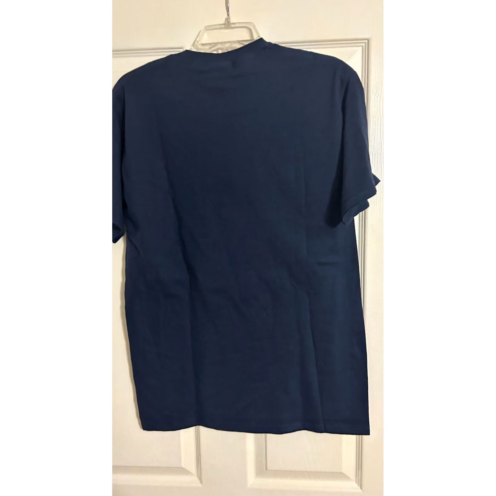 Vintage Mens Blue Cotton Blend New York Crewneck Short Sleeve T Shirt Sz M Graphic Print Size US M / EU 48-50 / 2 - 3 Thumbnail