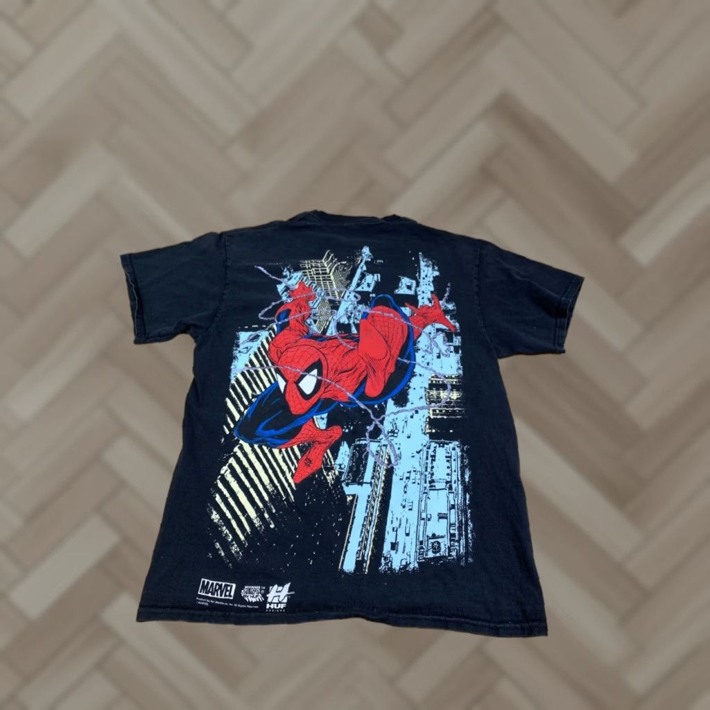 Huf HUF Marvel Comics Shirt Men M Black Spider-Man 12856 Size US M / EU 48-50 / 2 - 1 Thumbnail
