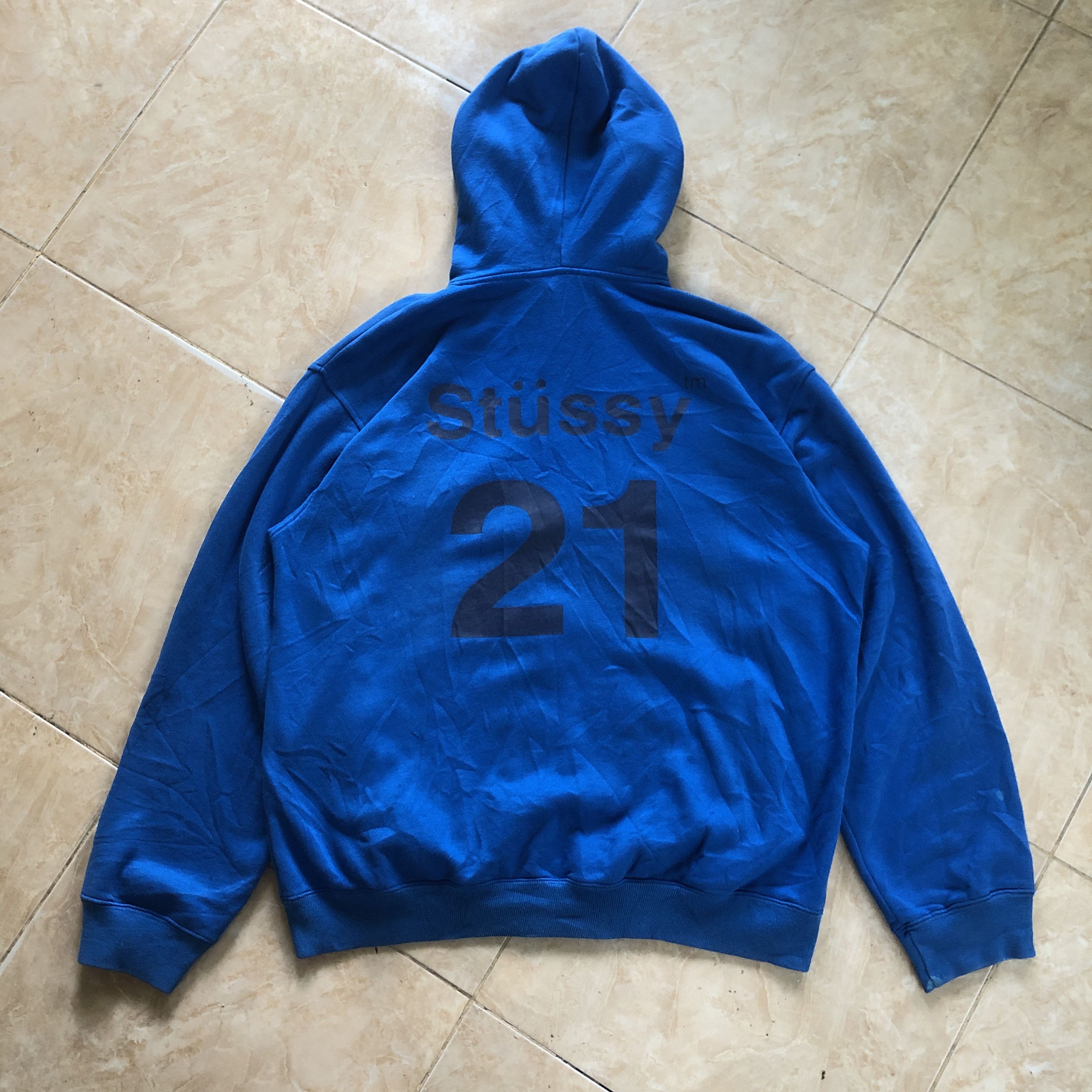 Stussy Ziphoodie stussy vintage Size US L / EU 52-54 / 3 - 3 Thumbnail