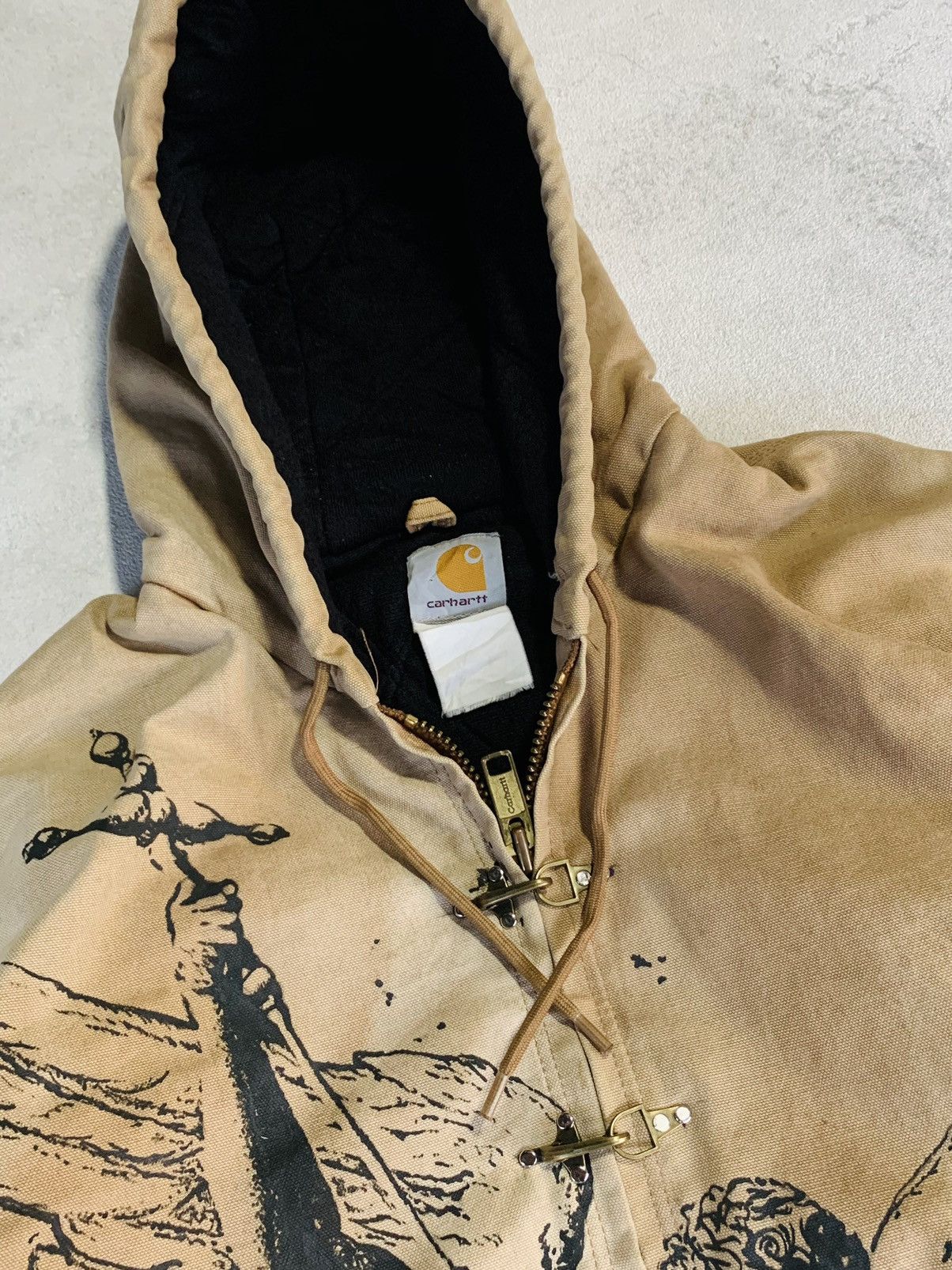 Carhartt (1 OF 1) CARHARTT ACTIVE FIREMAN CLASP JACKET Size US L / EU 52-54 / 3 - 7 Thumbnail