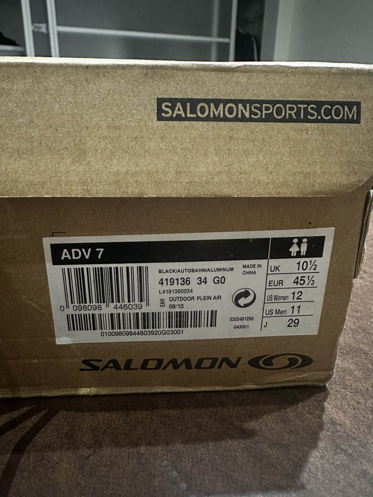 Salomon Salomon ADV 7 Size US 11 / EU 44 - 7 Thumbnail