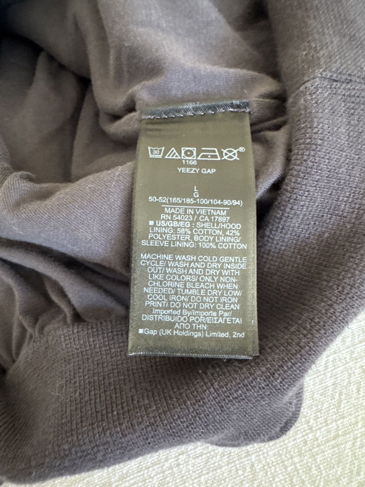 Balenciaga × Gap × Yeezy Yeezy Gap Balenciaga - Dove Hoodie Size US L / EU 52-54 / 3 - 13 Thumbnail