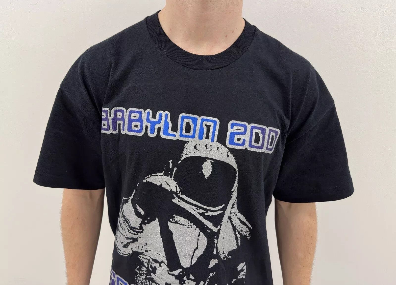 Vintage VINTAGE 1996 BABYLON ZOO SPACEMAN BAND RARE SHIRT SINGLE Size US XL / EU 56 / 4 - 4 Thumbnail