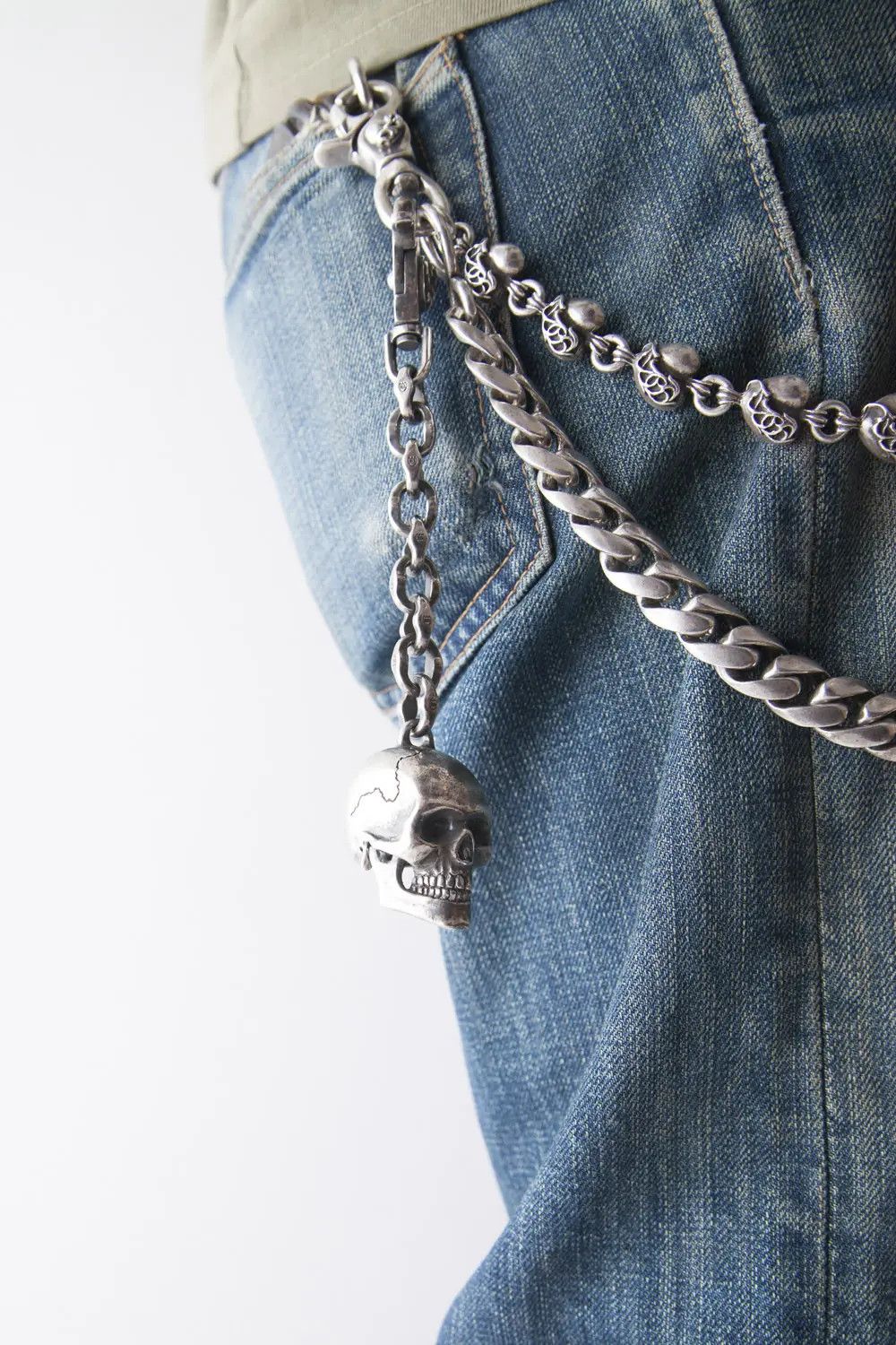 RUDE GALLERY Rude Gallery skull key hanger Size ONE SIZE - 2 Thumbnail