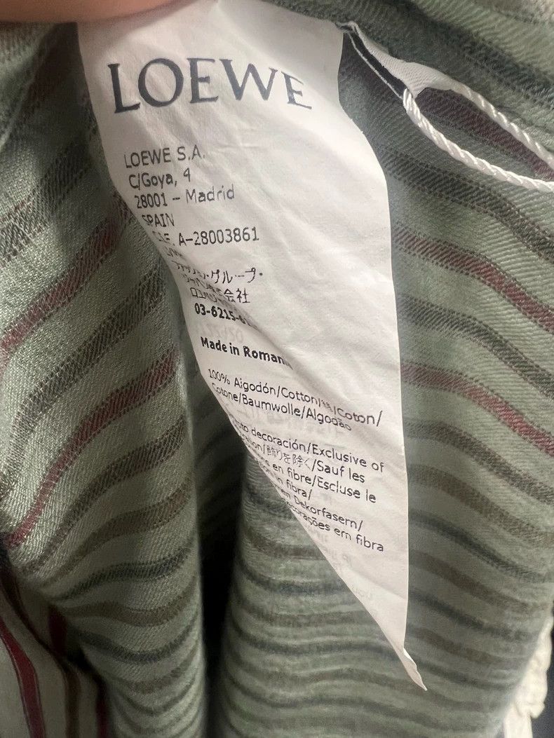 Loewe LOEWE Striped short-sleeved shirt Size XL / US 12-14 / IT 48-50 - 2 Thumbnail