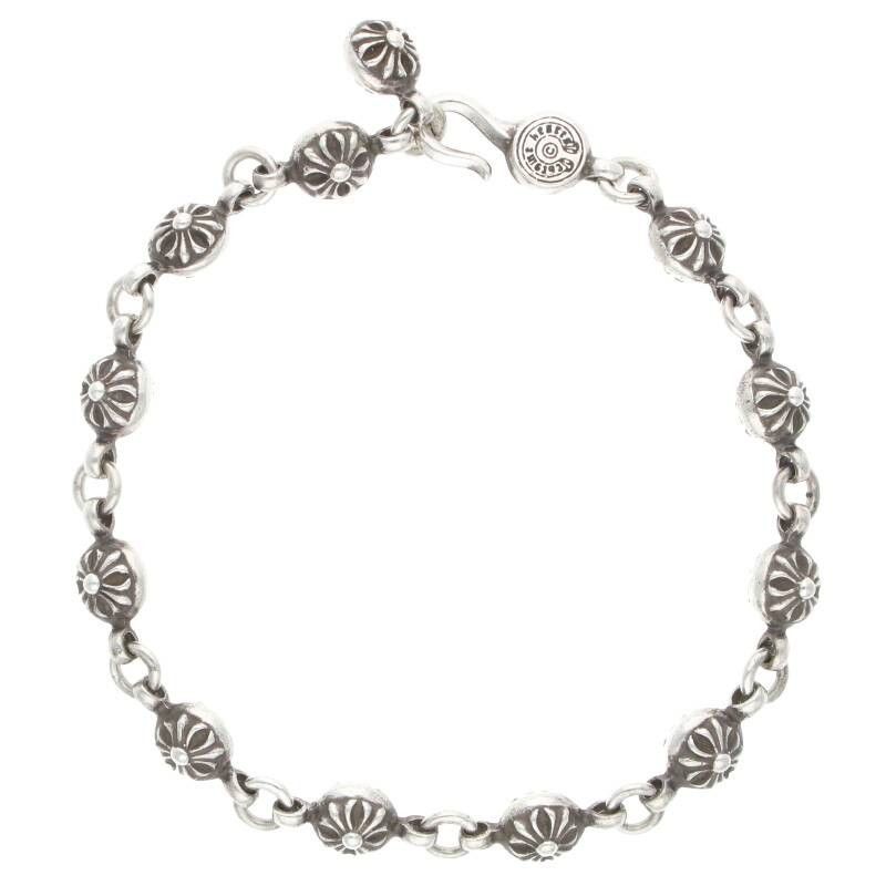 Chrome Hearts Chrome Hearts No. 1 Ball Cross Bracelet - 10.5 inch Size ONE SIZE - 2 Thumbnail