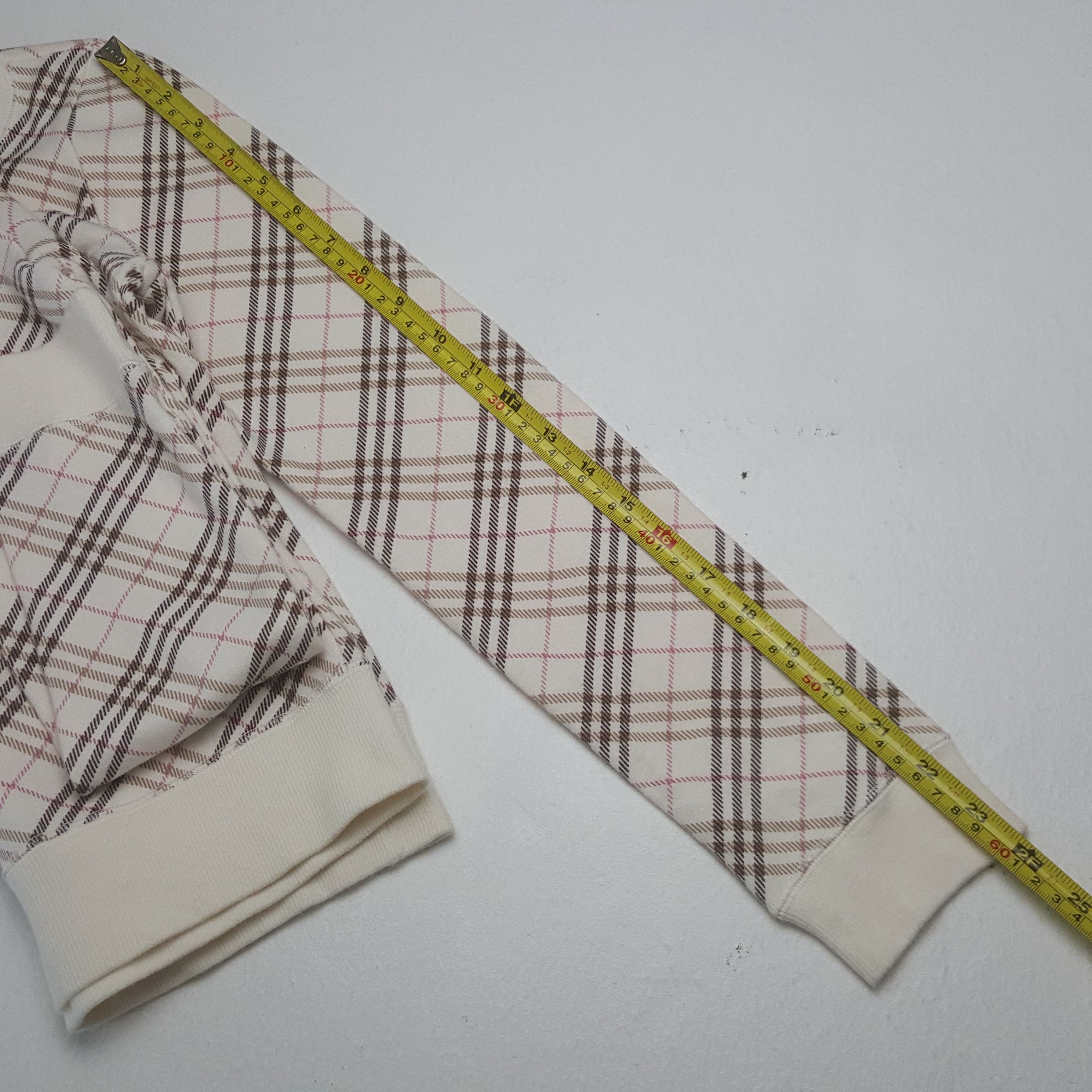Burberry Vintage Burberry London Nova Check Sweatshirt C316N27 Size US XS / EU 42 / 0 - 6 Thumbnail