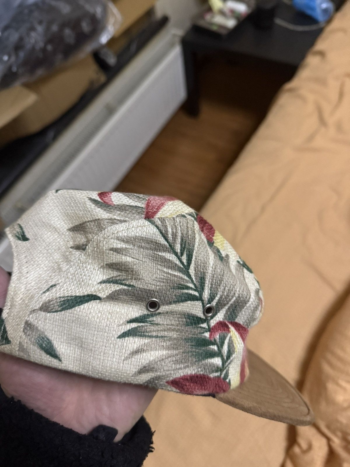 Supreme Supreme ss12 floral suede 5 panel camp cap hat Size ONE SIZE - 7 Thumbnail