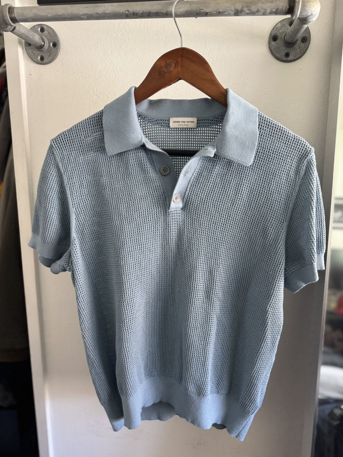 Dries Van Noten Dries Van Noten knit polo Size US XL / EU 56 / 4 - 1 Thumbnail