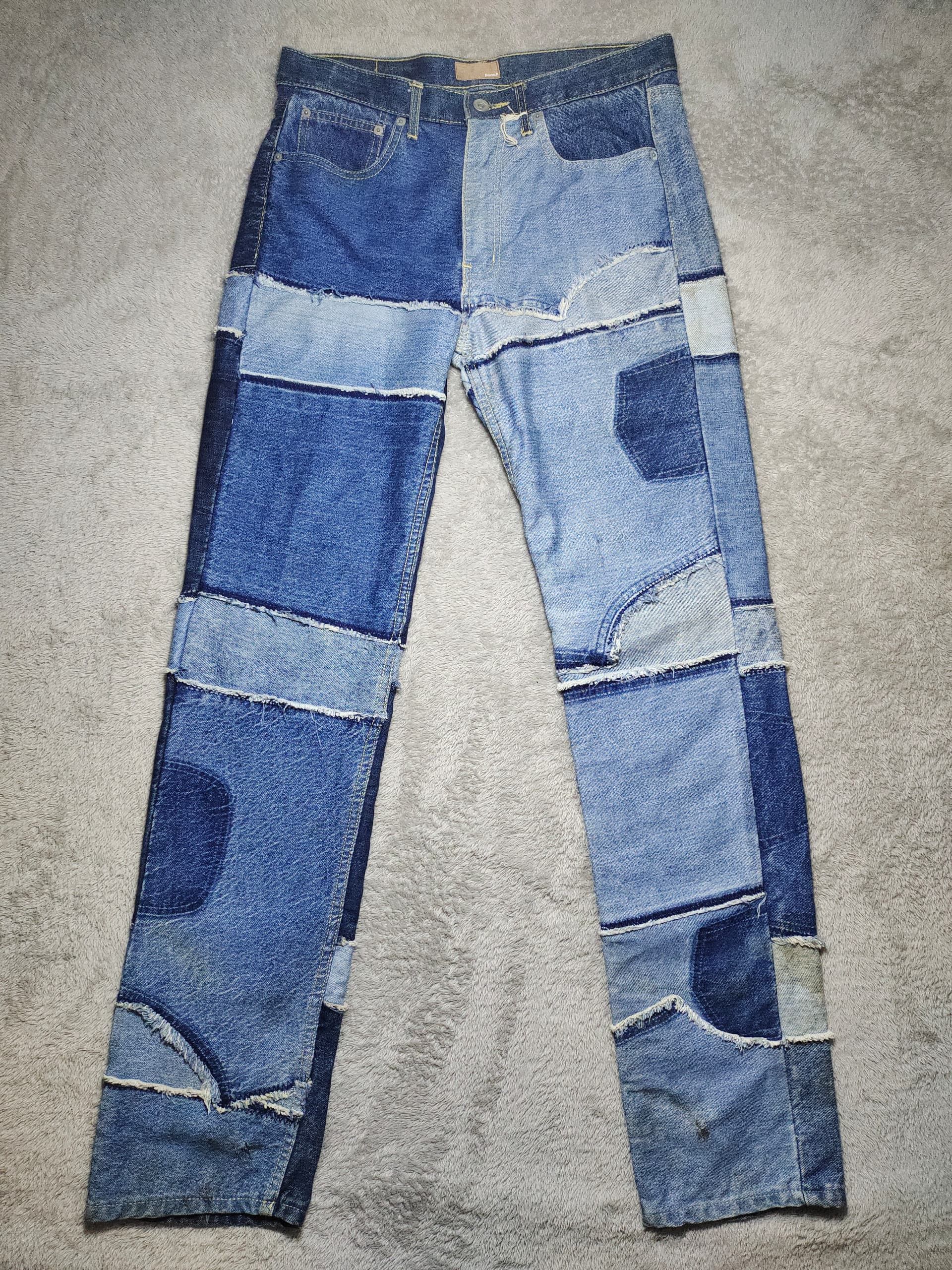 Hysteric Glamour RARE PUNAH PATCHWORK DENIM JEANS INSPIRED HYSTERIC GLAMOUR Size US 32 / EU 48 - 1 Thumbnail