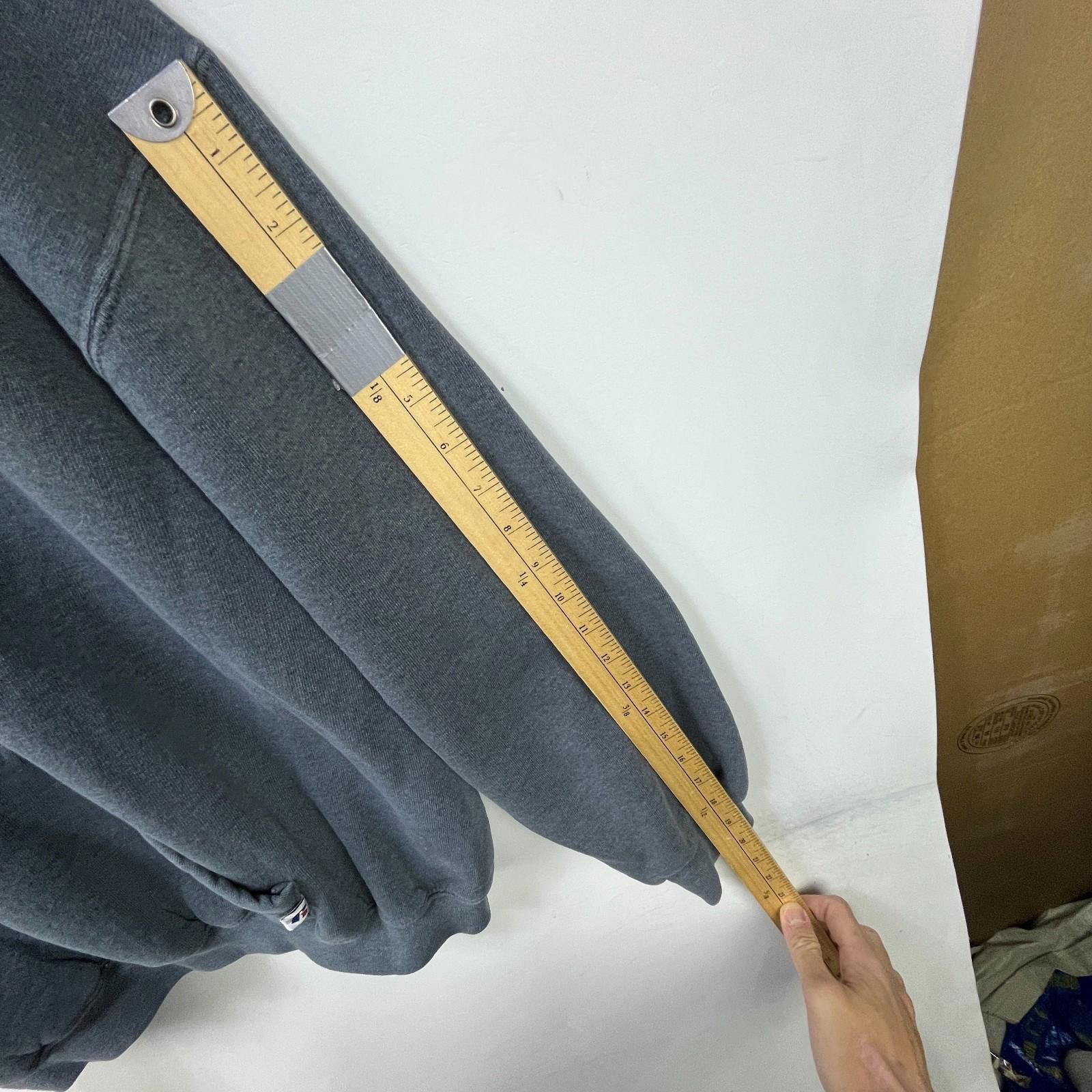 Mossy Oaks Vintage 90s Russell Athletic Blank Faded Hoodie XL 2XL Size US XL / EU 56 / 4 - 7 Thumbnail