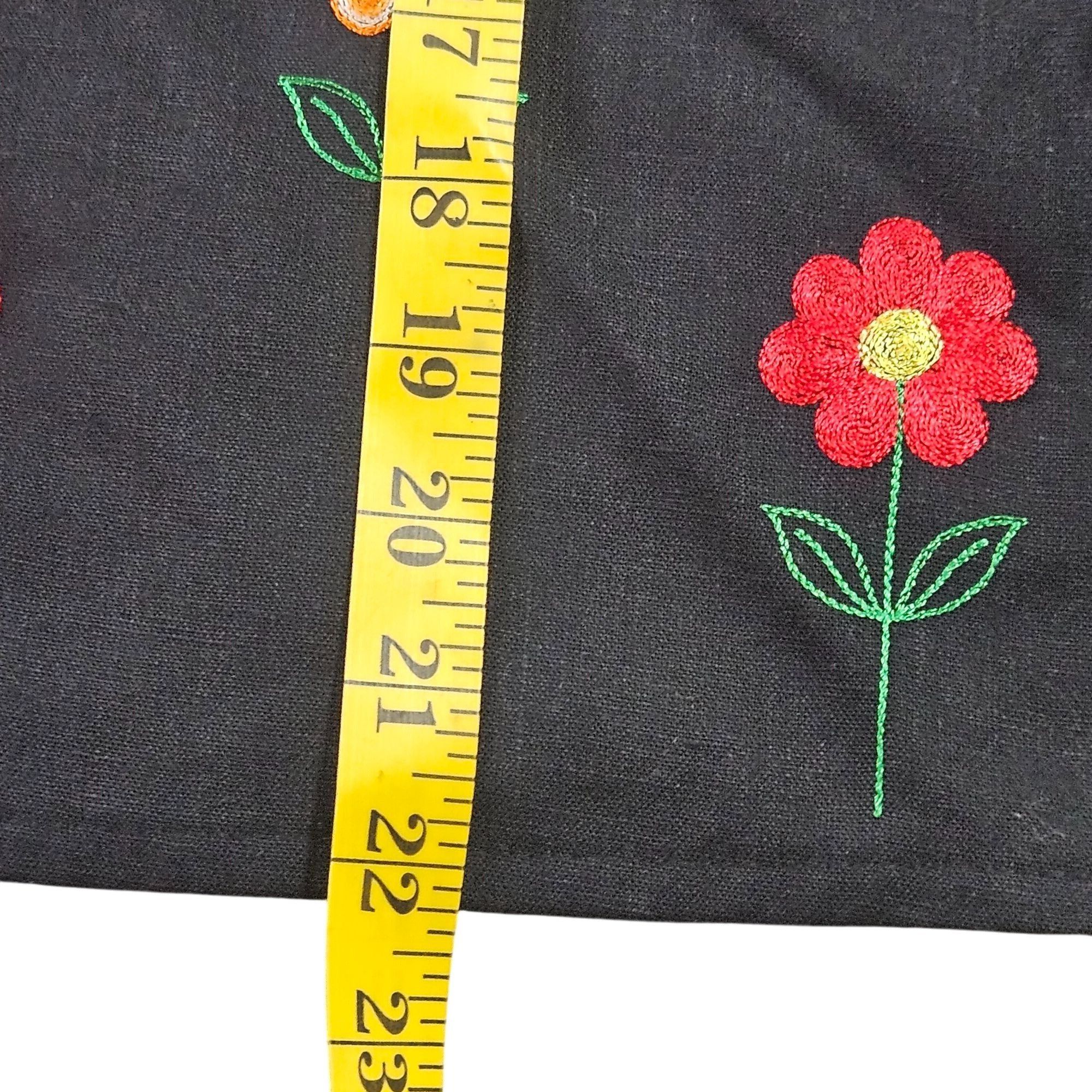 Other Ali Miles Black Sleeveless Floral Button Vest L – Artsy Gran Size L / US 10 / IT 46 - 10 Thumbnail