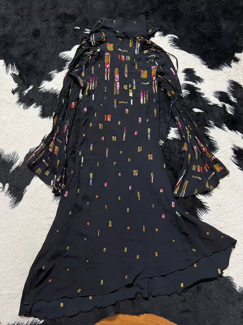 Kenzo KENZO Lapels pleated straps dress Size XS / US 0-2 / IT 36-38 - 6 Thumbnail