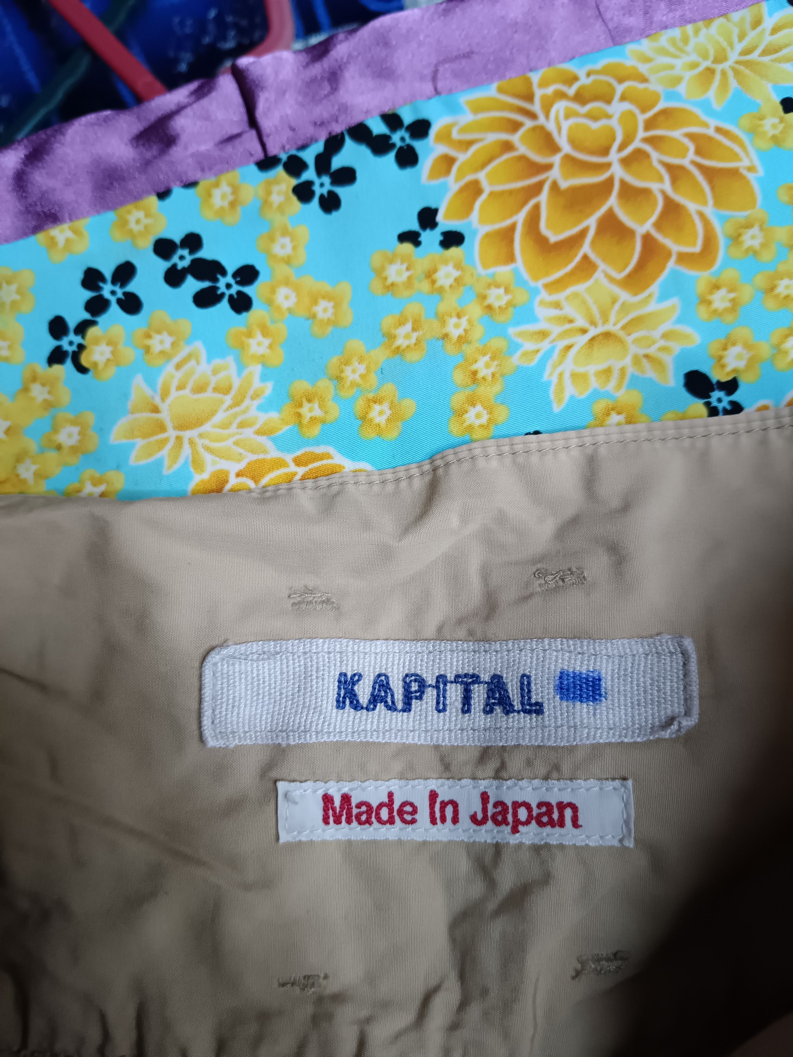 Kapital Kountry Poetry Waist Short Pants Size US 27 - 4 Thumbnail