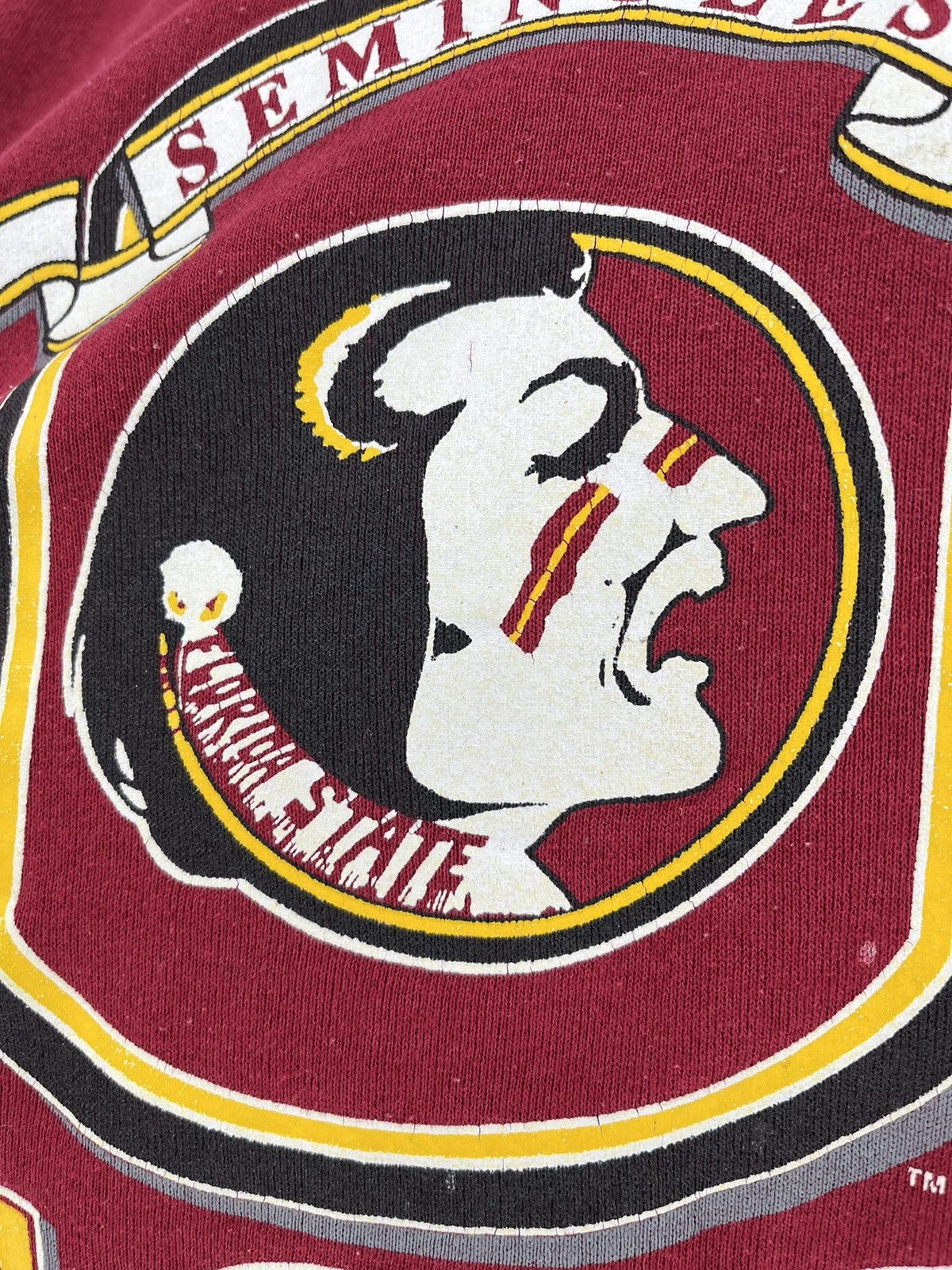 NFL Vintage NFL Florida State Seminoles Sweatshirt Made in USA Size US XL / EU 56 / 4 - 7 Thumbnail