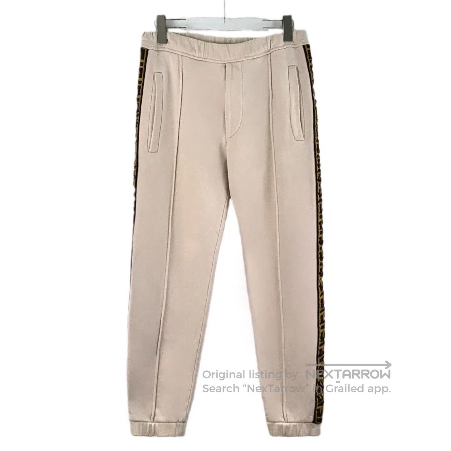 Fendi Fendi Logo Wool Track Pants. Size US 30 / EU 46 - 1 Thumbnail