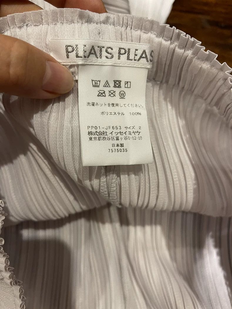 Issey Miyake Issey Miyake White pleated pants Size 25" / US 0 / IT 36 - 3 Thumbnail