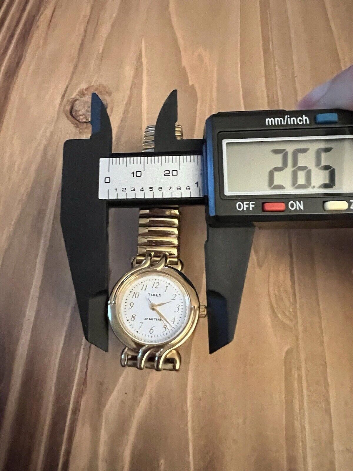 Timex Vintage Ladies Timex Gold Tone New Battery Size ONE SIZE - 2 Thumbnail