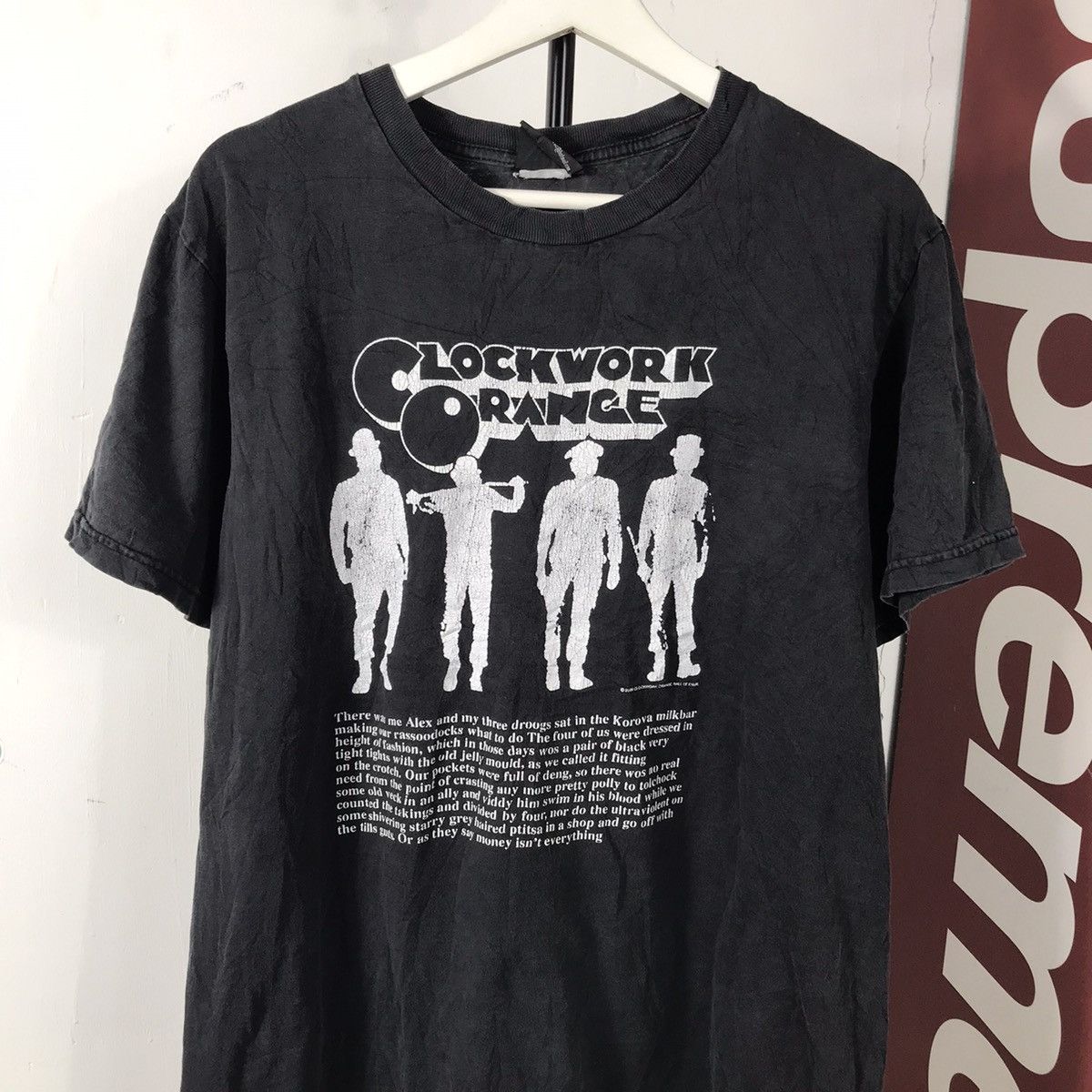 Other Vintage Y2K A Clockwork Orange Kubrick Movie Promo Tee Faded Size US L / EU 52-54 / 3 - 2 Thumbnail