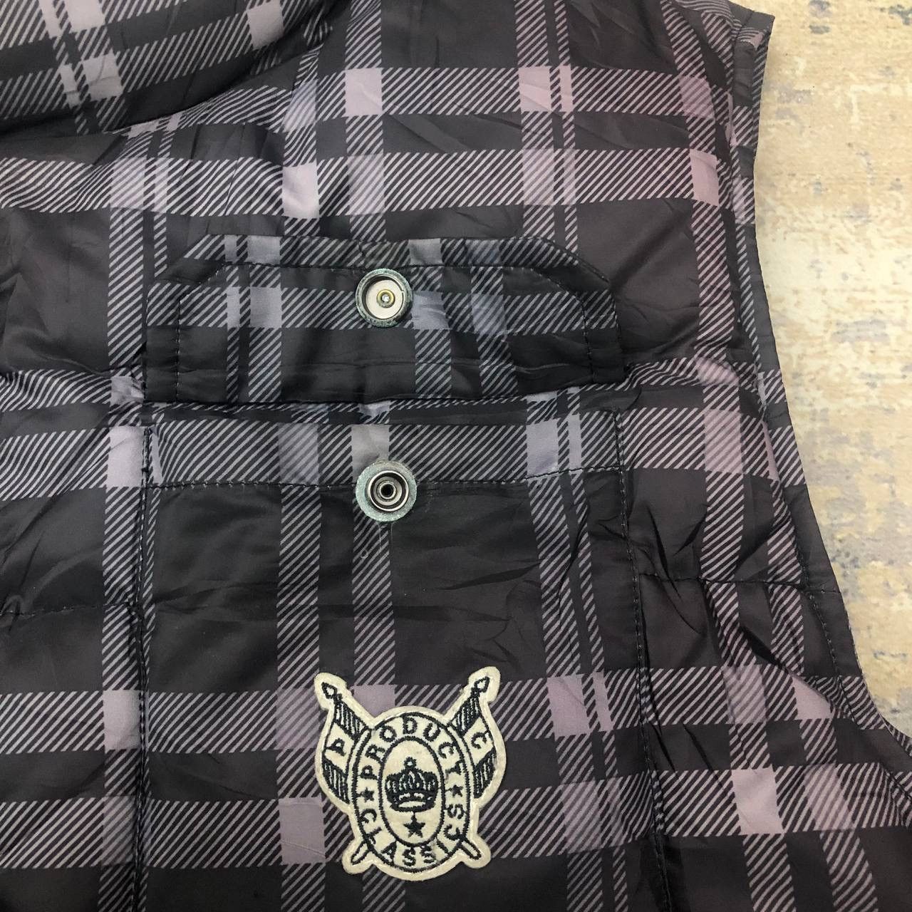 Japanese Brand Y684. PRODUCT TARTAN DOWN VEST JACKET Size US L / EU 52-54 / 3 - 6 Thumbnail