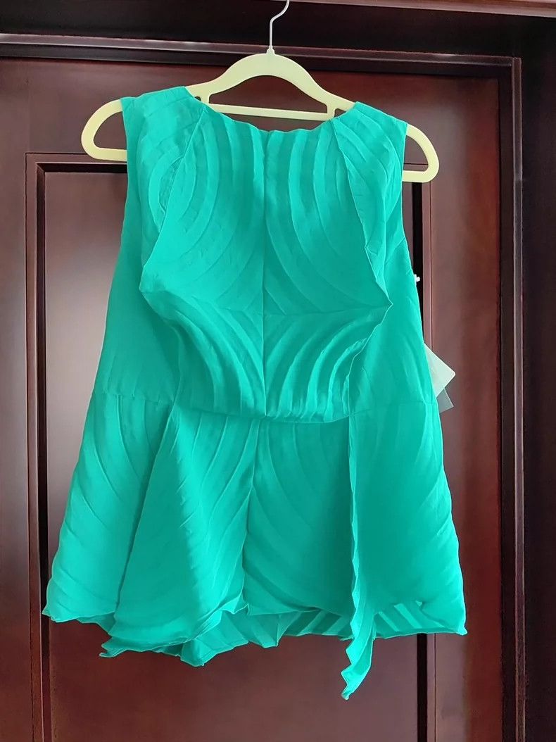 Issey Miyake Issey Miyake size:2 Green main line round-neck sleeveless Size S / US 4 / IT 40 - 4 Thumbnail