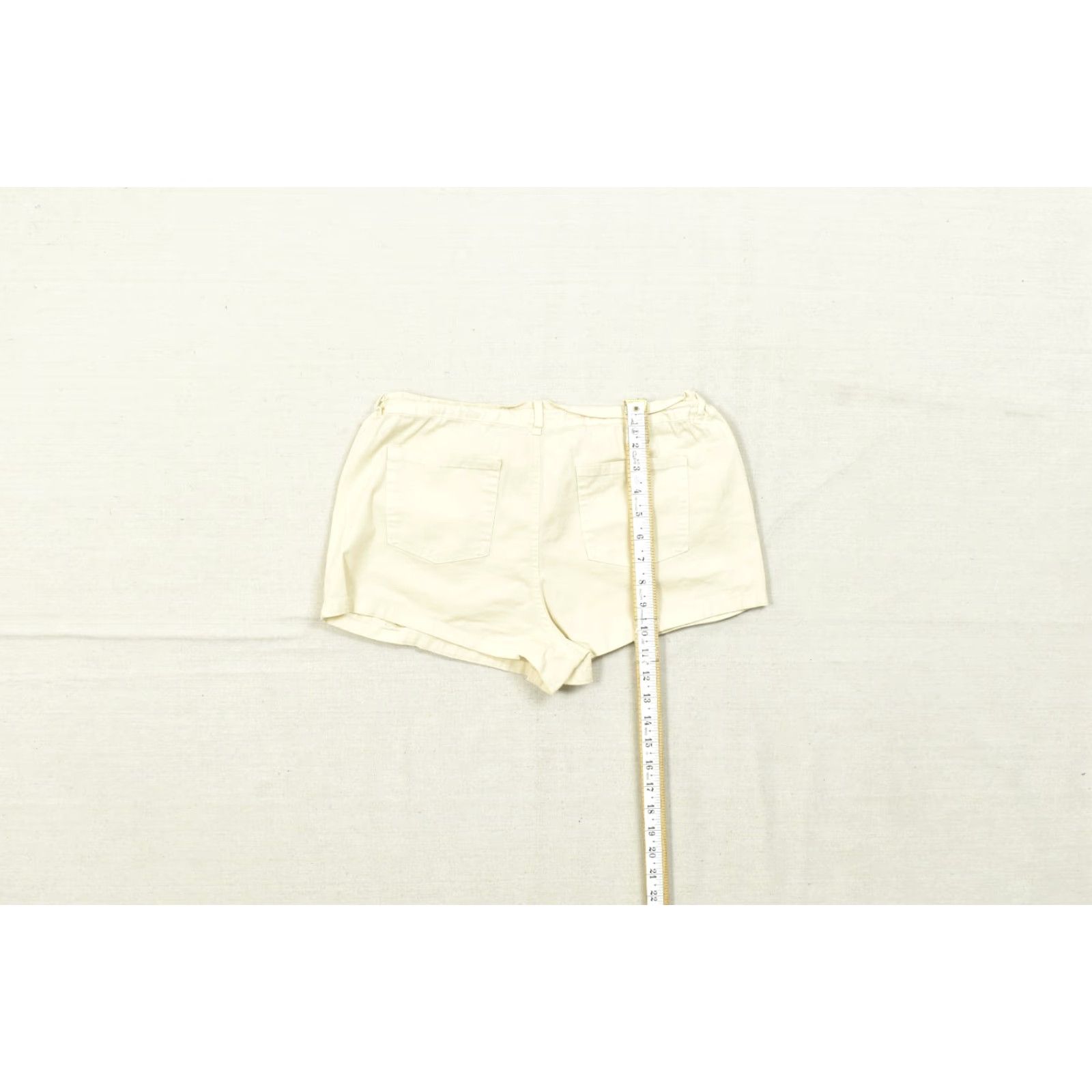 Vintage Aéropostale Women's XS Cargo Short Cream Twill Cotton New With Tags Ivory Summer Casual Womens Size 26" / US 2 / IT 38 - 5 Thumbnail
