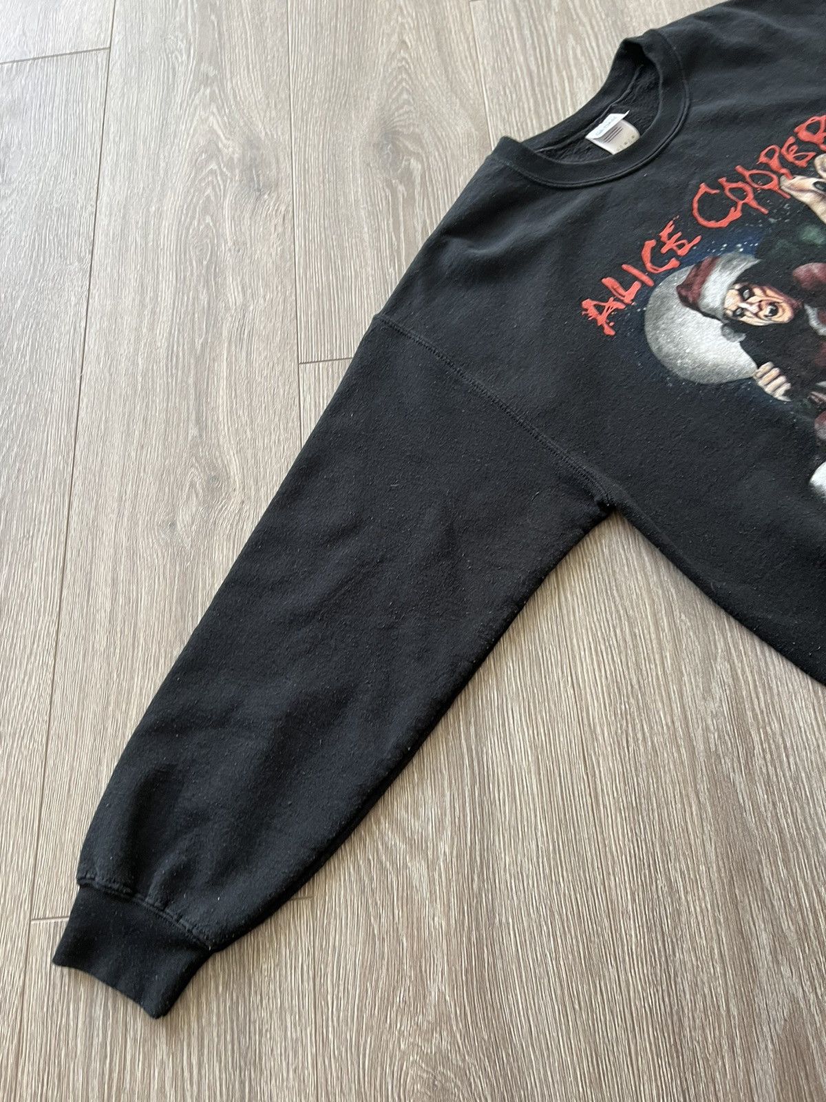 Band Tees × Vintage Vintage Alice Cooper Band Sweatshirt Size US L / EU 52-54 / 3 - 4 Thumbnail