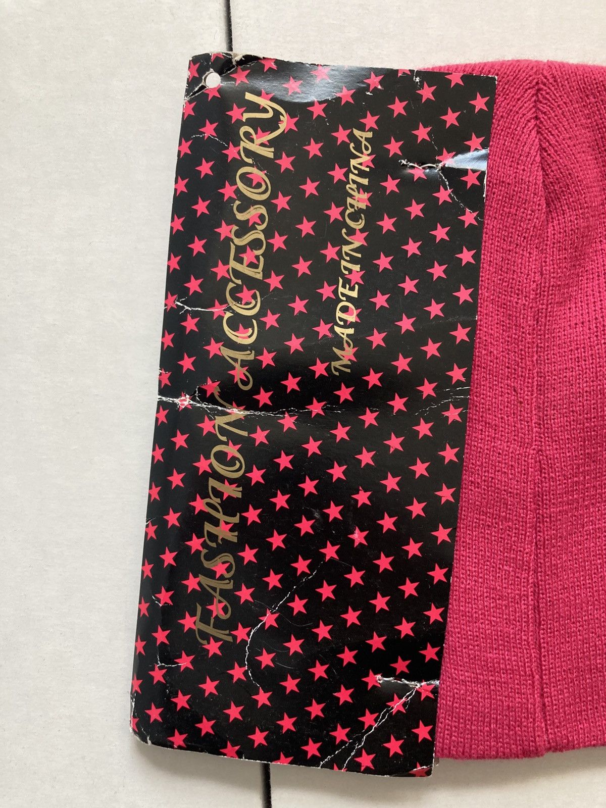 Christian Audigier DON ED HARDY PINK BEANIE CAP GEISHA JAPANESE EMBROIDERED Y2K Size ONE SIZE - 8 Thumbnail