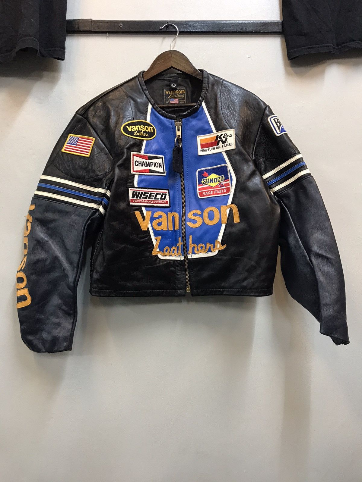 Leather Jacket × Vanson Leathers Vanson star jacket | Grailed