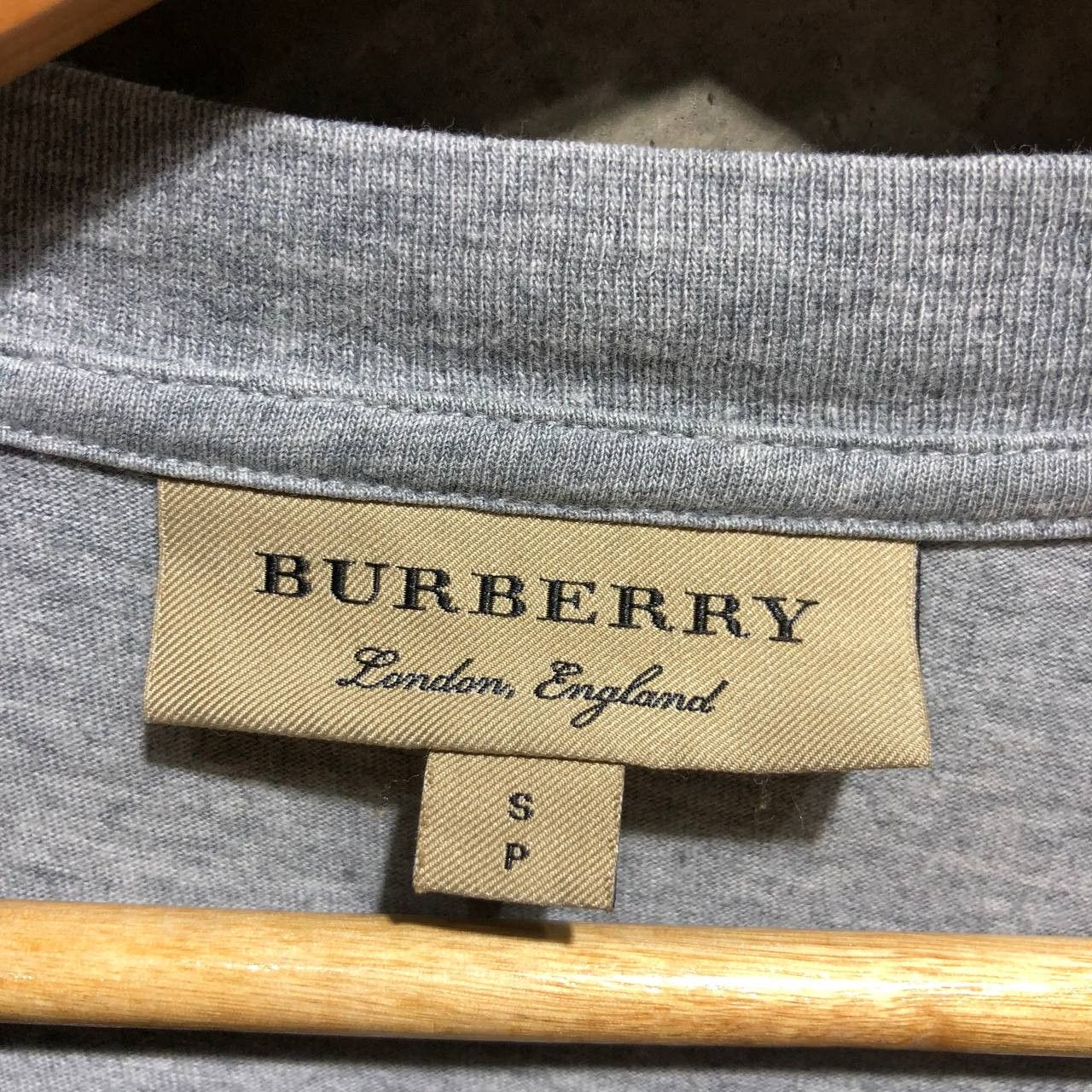 Burberry Burberry spell out logo embroidered tee Size US M / EU 48-50 / 2 - 7 Thumbnail