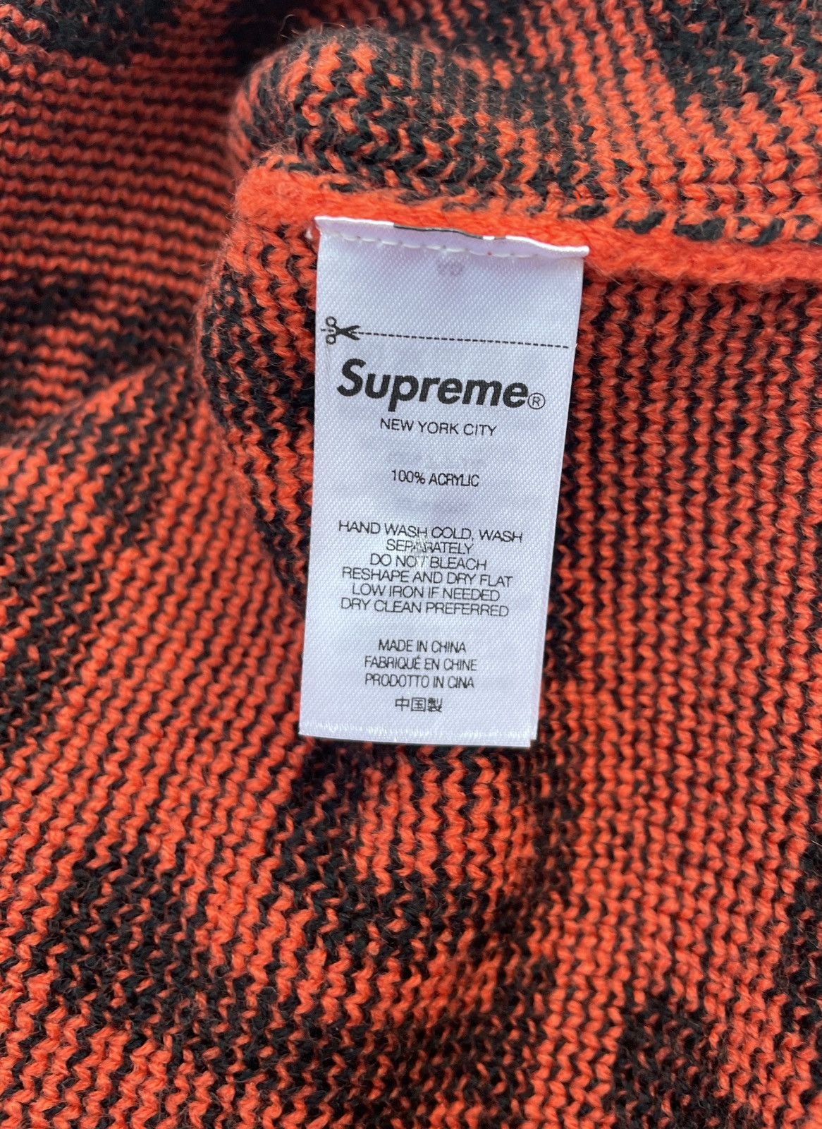 Supreme Supreme Fuck Knit Sweater | Grailed