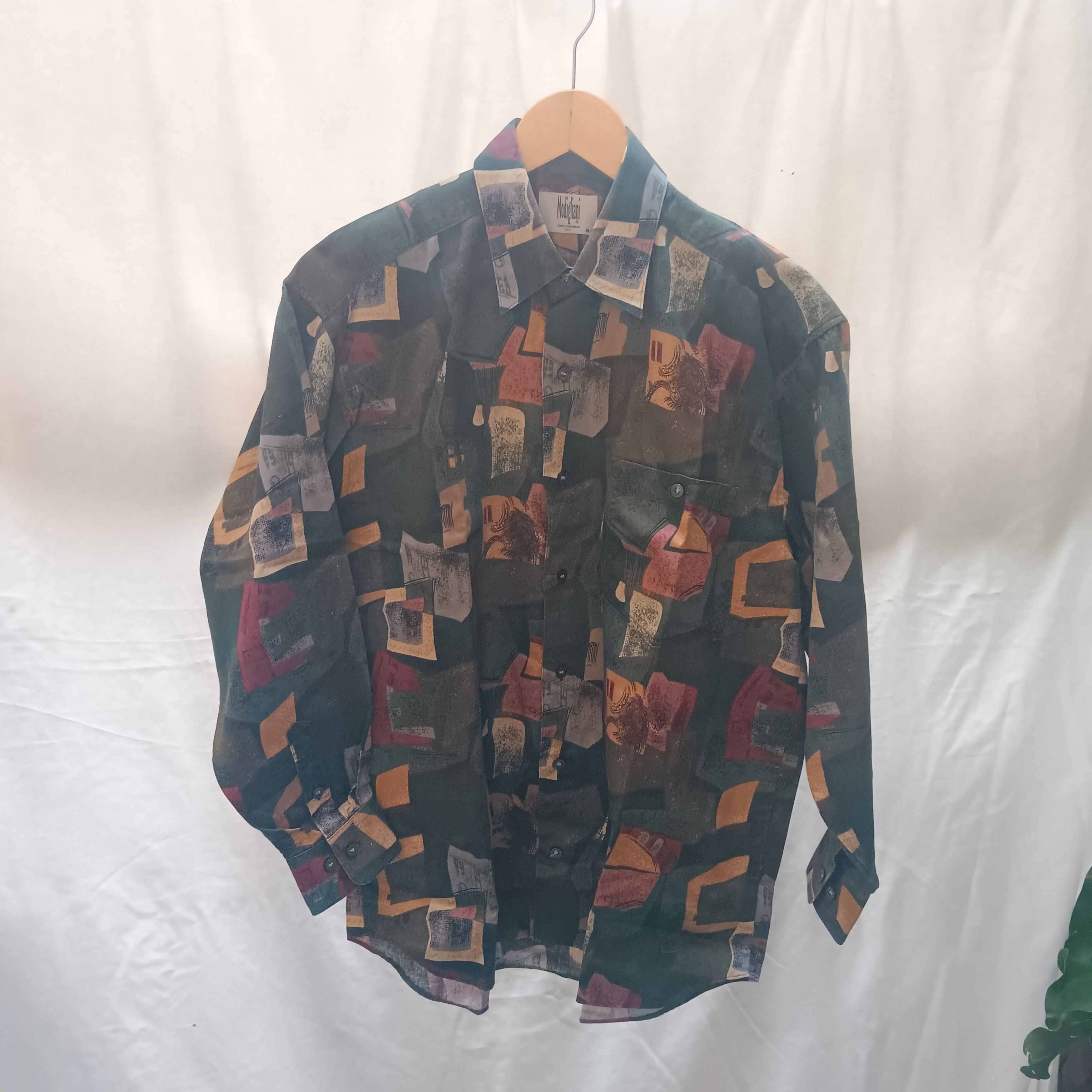 Designer Modigliani Shirt button ups Size US XL / EU 56 / 4 - 1 Thumbnail