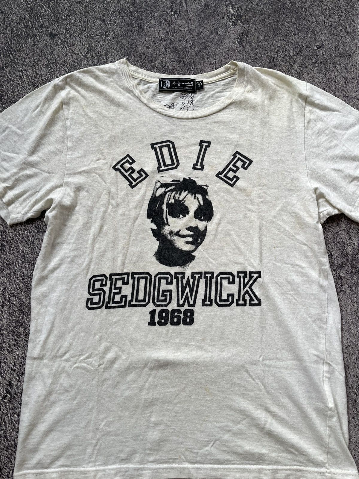 Hysteric Glamour RERE HYSTERIC GLAMOUR EDIESEDGWICK 1968 TSHIRT Size US M / EU 48-50 / 2 - 3 Thumbnail