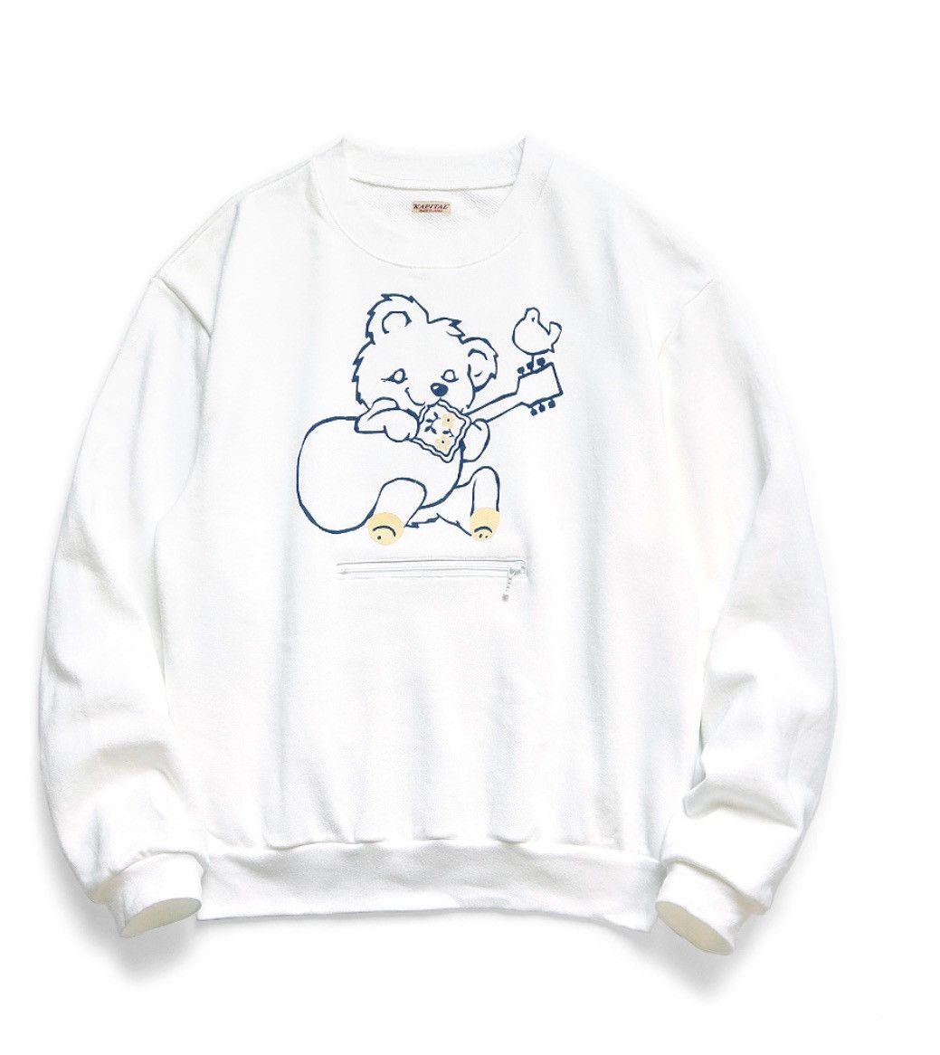 Kapital Kapital little bear guitar sweatshirt Size US L / EU 52-54 / 3 - 1 Thumbnail