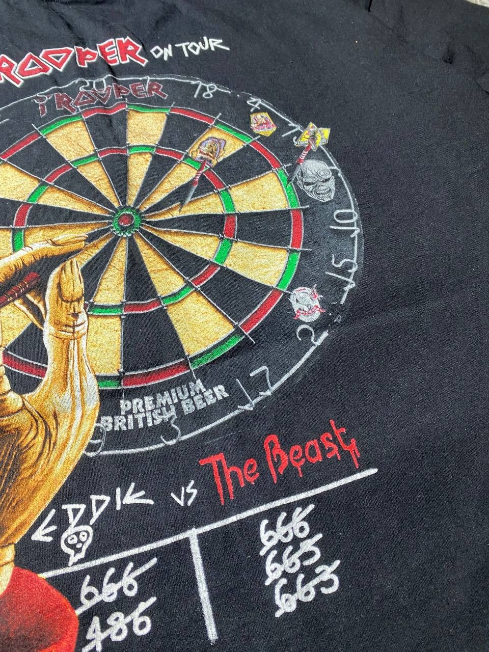 Iron Maiden × Vintage Iron Maiden Tour Shirt The Trooper Arms Legacy of the Beast Size US XXL / EU 58 / 5 - 14 Thumbnail