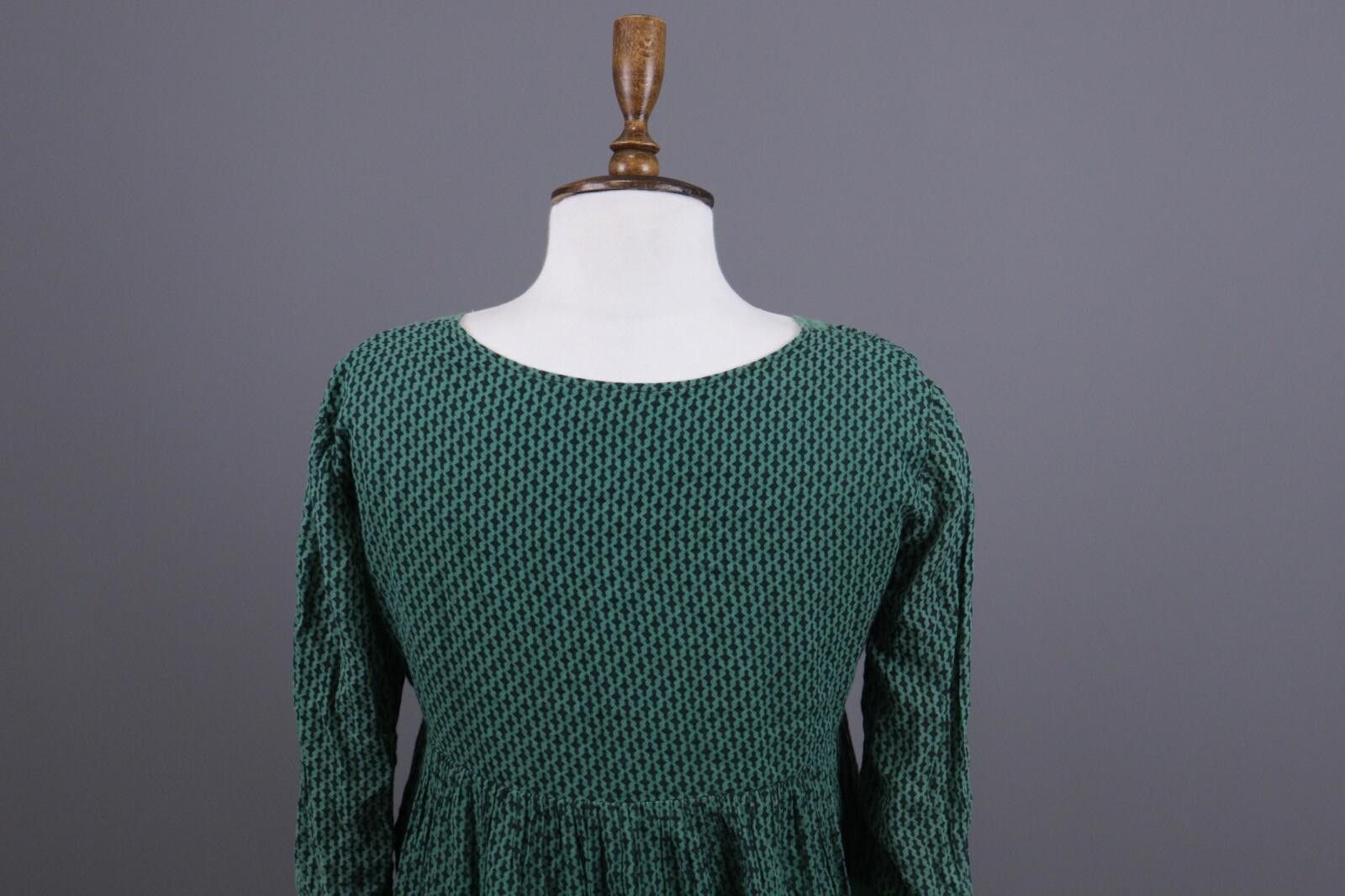 Wilkes Bashford BA&SH Tanja Green Lagenlook Relaxed Dress Size 0 / XS Size XS / US 0-2 / IT 36-38 - 9 Thumbnail