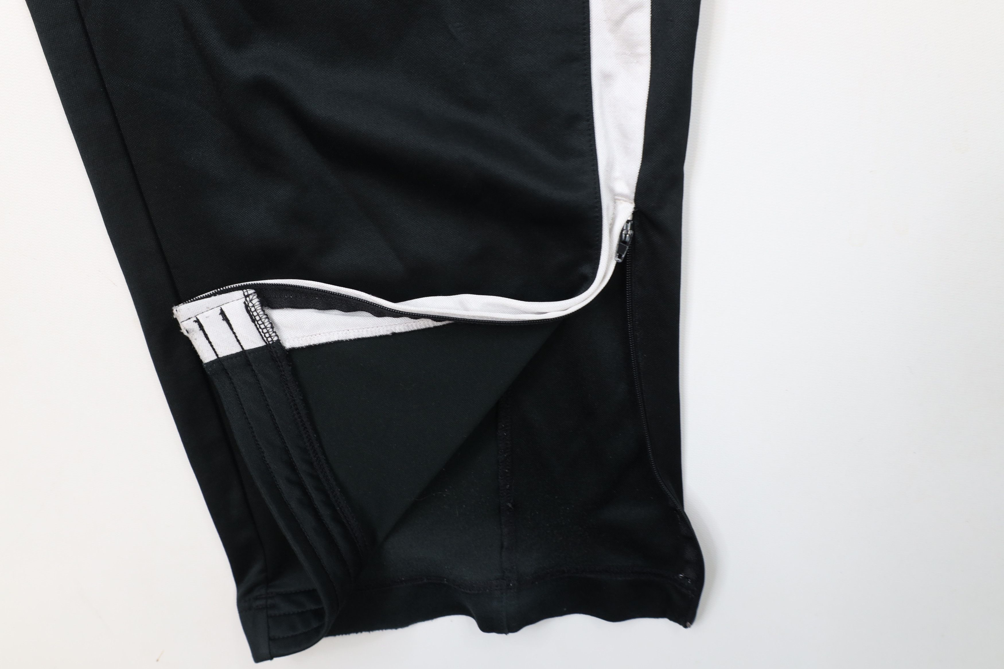 Nike × Vintage Vintage Nike Flight Scott Mini Swoosh Wide Leg Pants Black Size US 38 / EU 54 - 7 Thumbnail