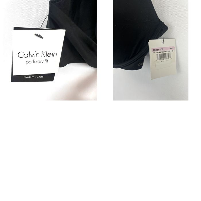 Calvin Klein Calvin Klein Women Bra 34C Purple Abstract Print Push