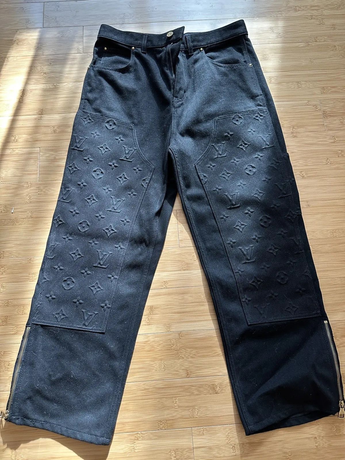 Louis Vuitton Monogram Carpenter Pants Size US 32 / EU 48 - 1 Thumbnail