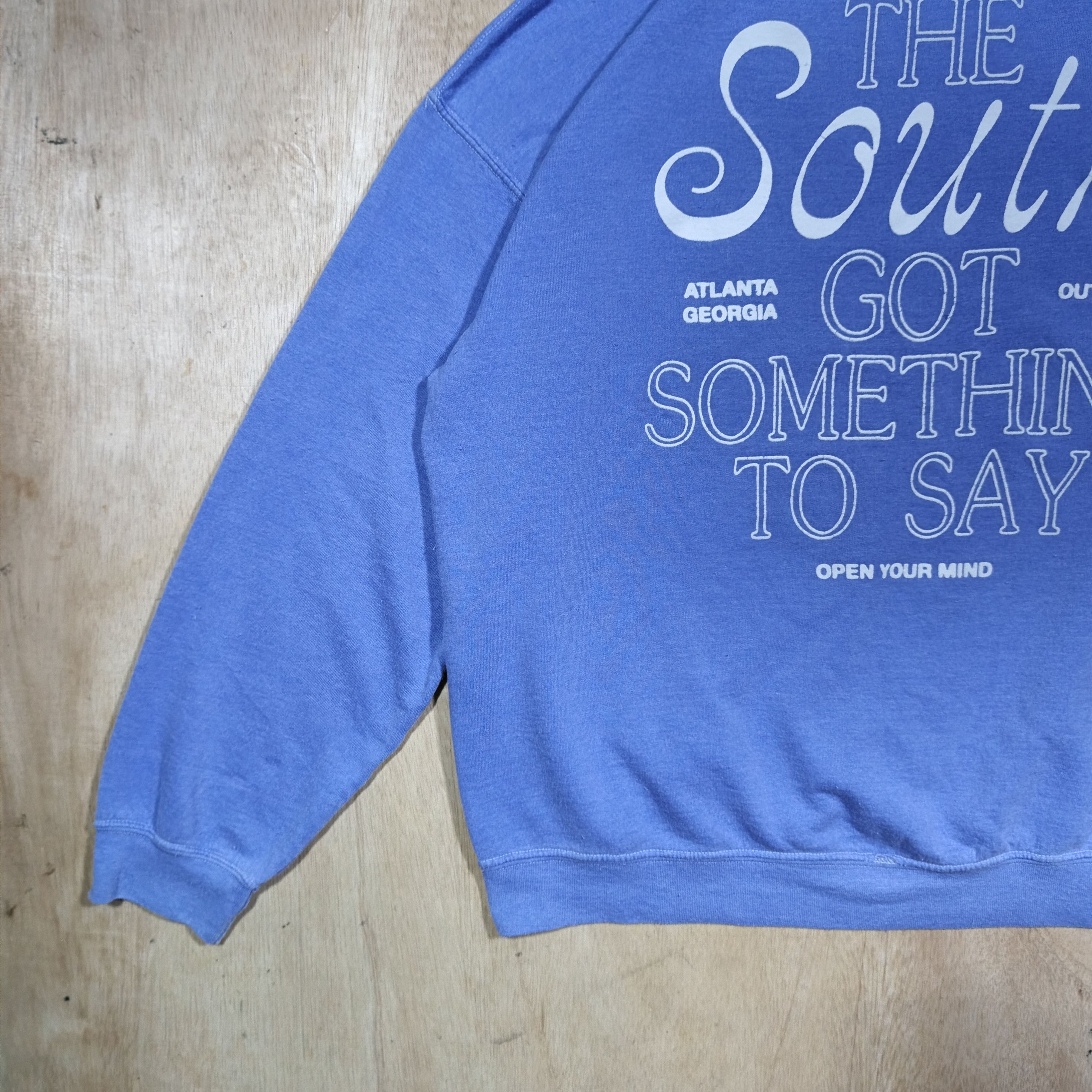 Outkast 2021 OutKast South Got Something To Say Puff Print Crewneck Size US L / EU 52-54 / 3 - 7 Thumbnail